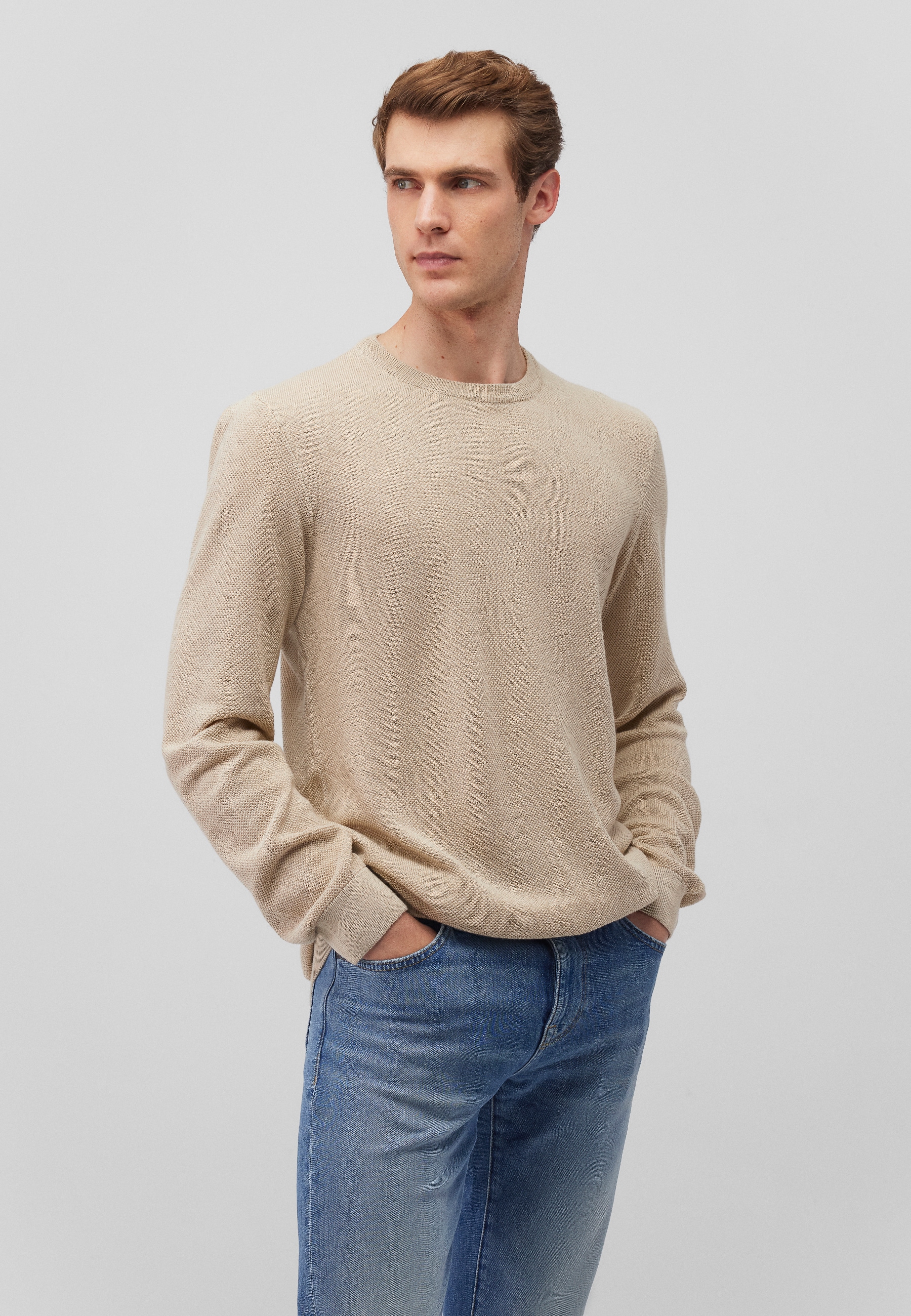 Mavi Strickpullover »CREW NECK SWEATER«, Basic Pullover