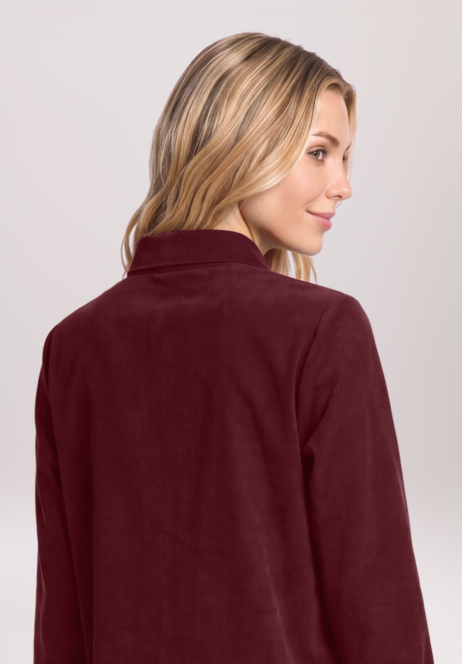 Betty&Co Druckkleid »Damen mit Kragen« Nahttasche