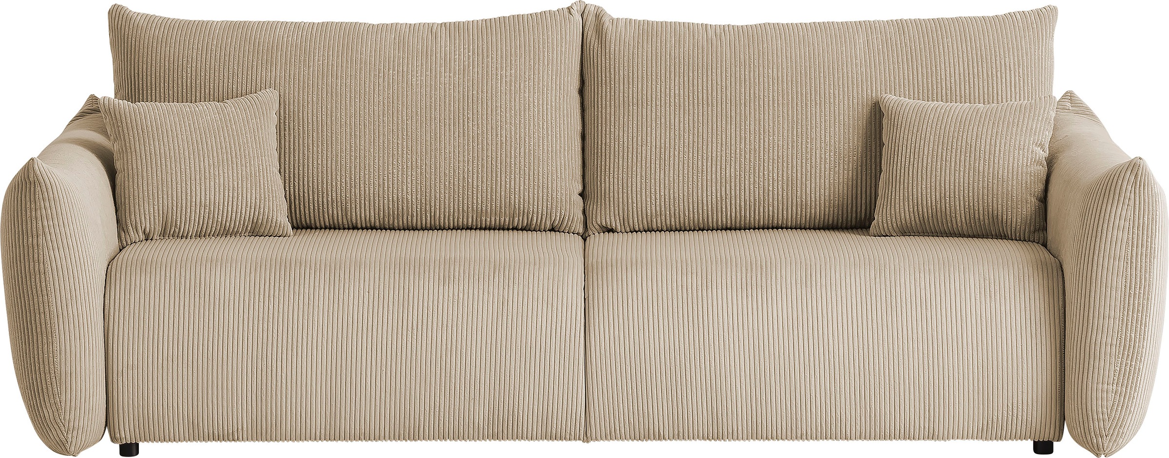 Home affaire 3-Sitzer "MAVAS Schlafsofa mit Bettkasten" ca.240/108cm (Liege günstig online kaufen