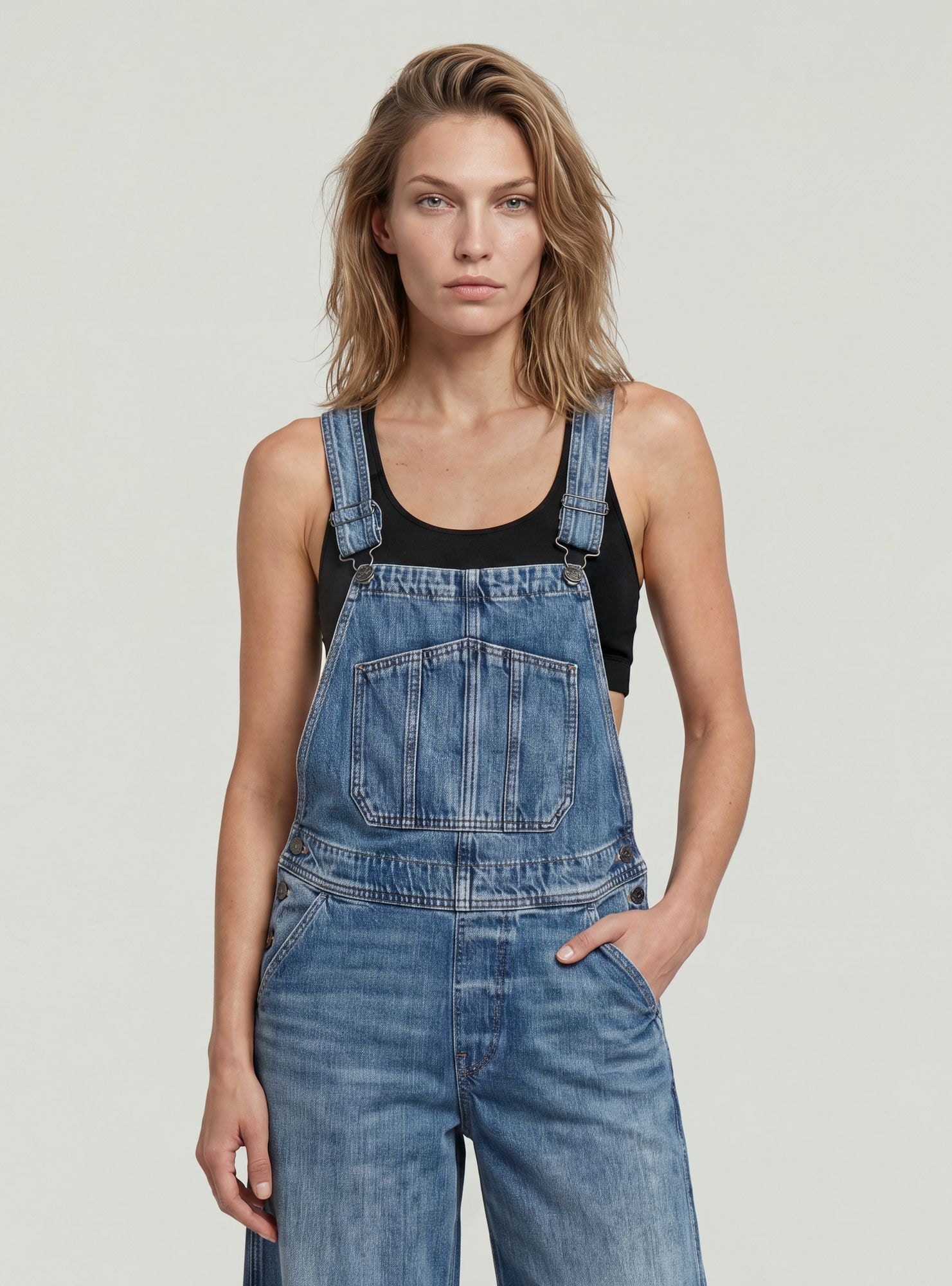 G-STAR Jumpsuit "Cinch Dungaree Wide Jumpsuit"