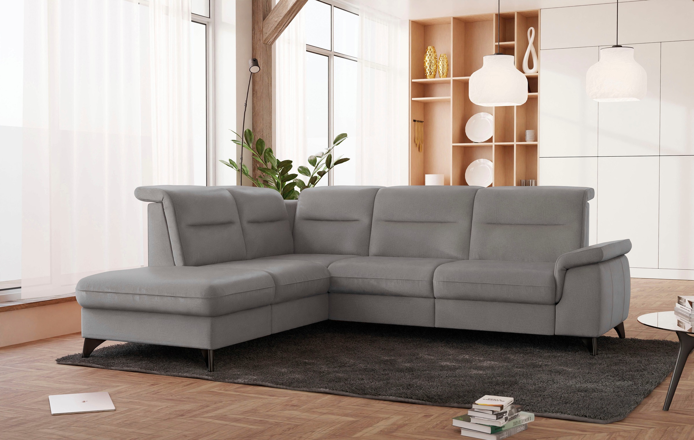 sit&more Ecksofa "Astoria L-Form", wahlweise mit motorischer Relaxfunktion günstig online kaufen