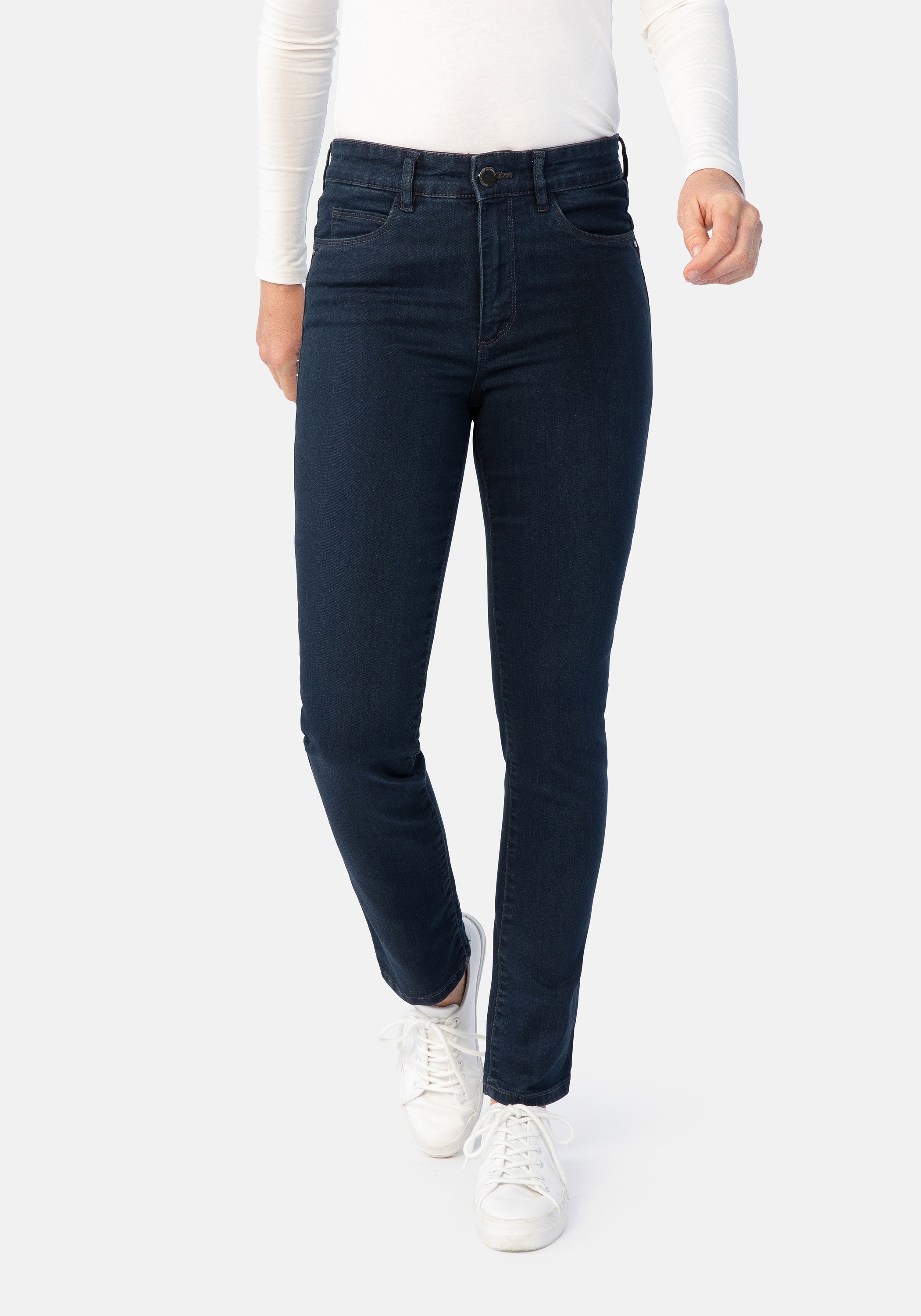 STOOKER WOMEN 5-Pocket-Jeans "Milano Denim Basic Magic Shape Fit Jeans" Cas günstig online kaufen