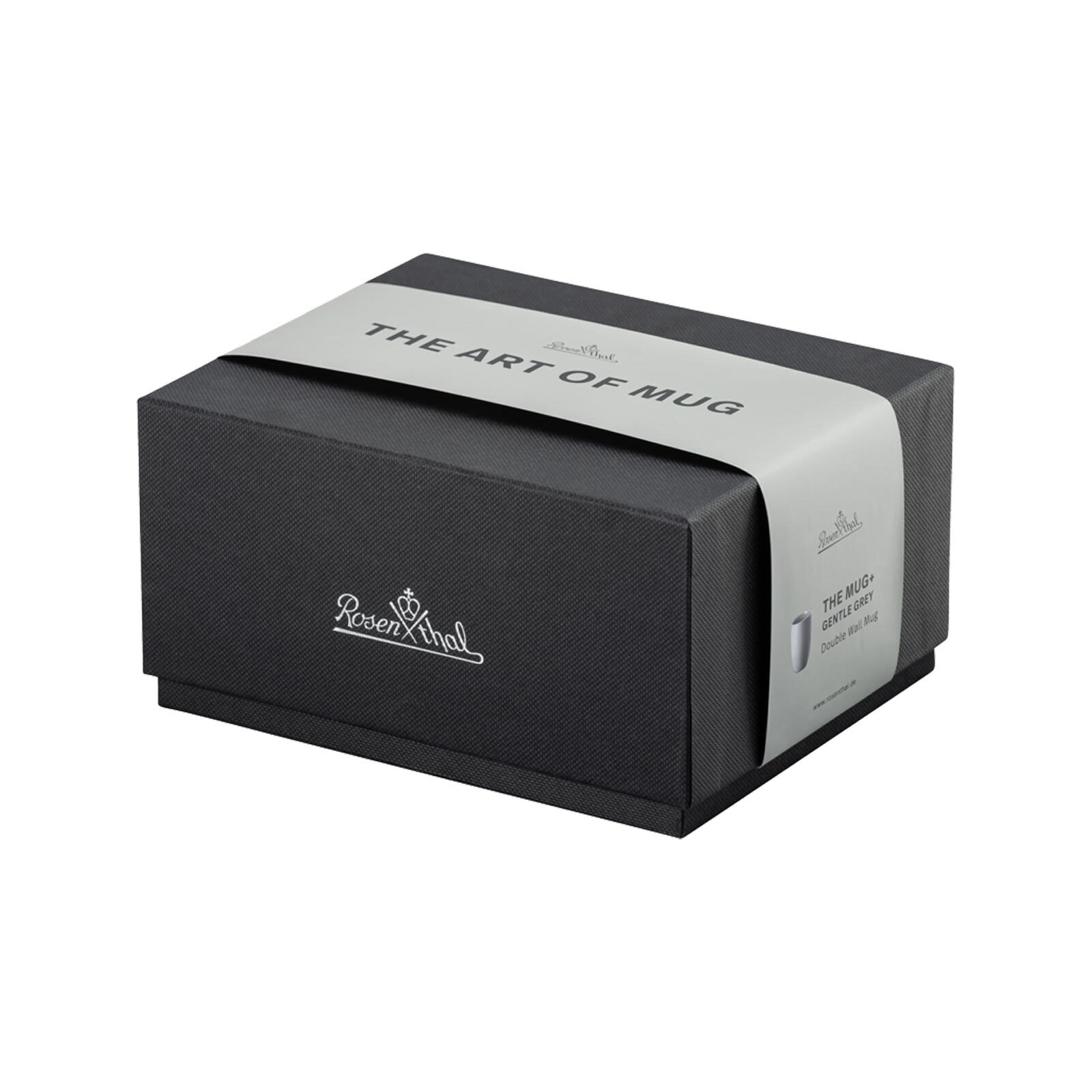 Rosenthal Becher "Doppelwandiger Becher The Mug+ Gentle Grey 300 ml hellgra günstig online kaufen