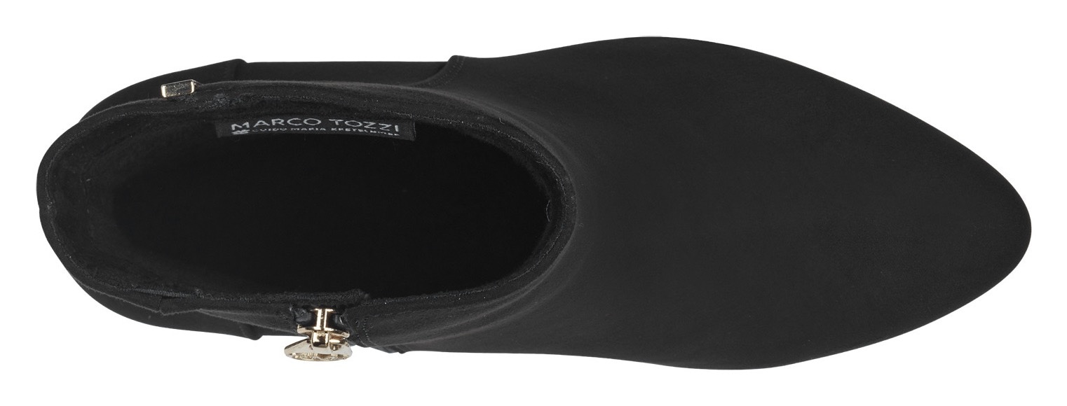 MARCO TOZZI by GMK Stiefelette, Blockabsatz, Abendschuh, Businessschuh, Feel Me-Ausstattung