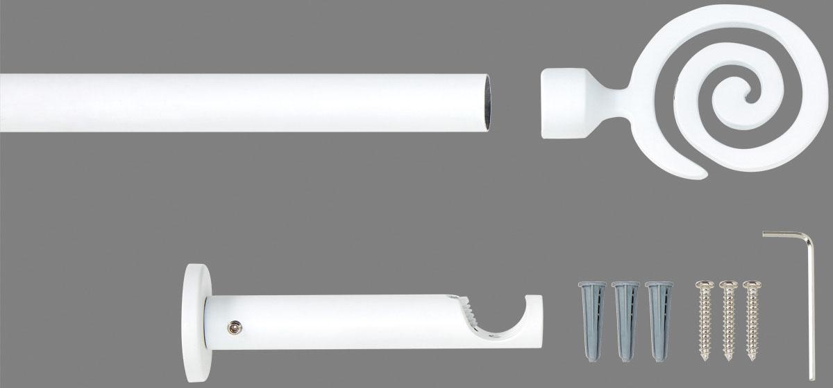 Good Life Vorhangstange "Espiral" Ø 20 mm 1 läufig-läufig Fixmaß günstig online kaufen