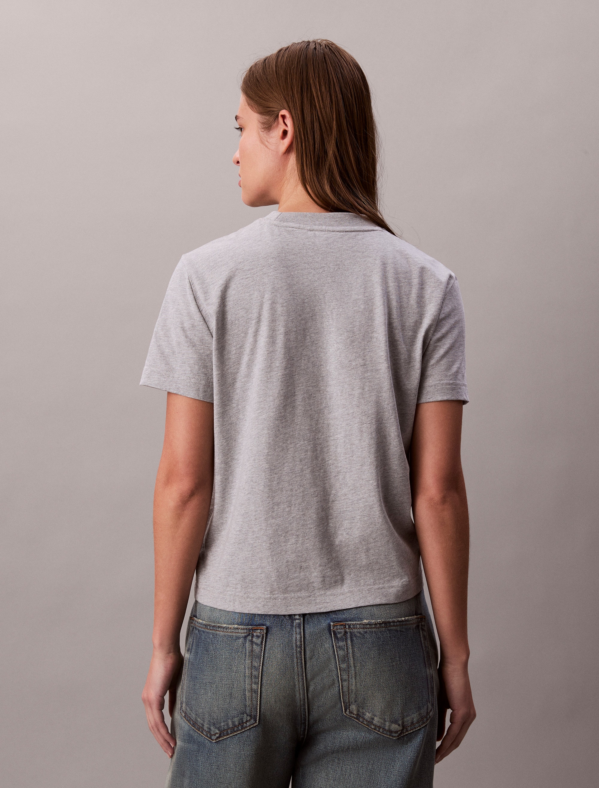 Calvin Klein Jeans T-Shirt »SS FITTED SCRIPT CALVIN KLEIN TE« Mit Rundhalsausschnitt, regular fit
