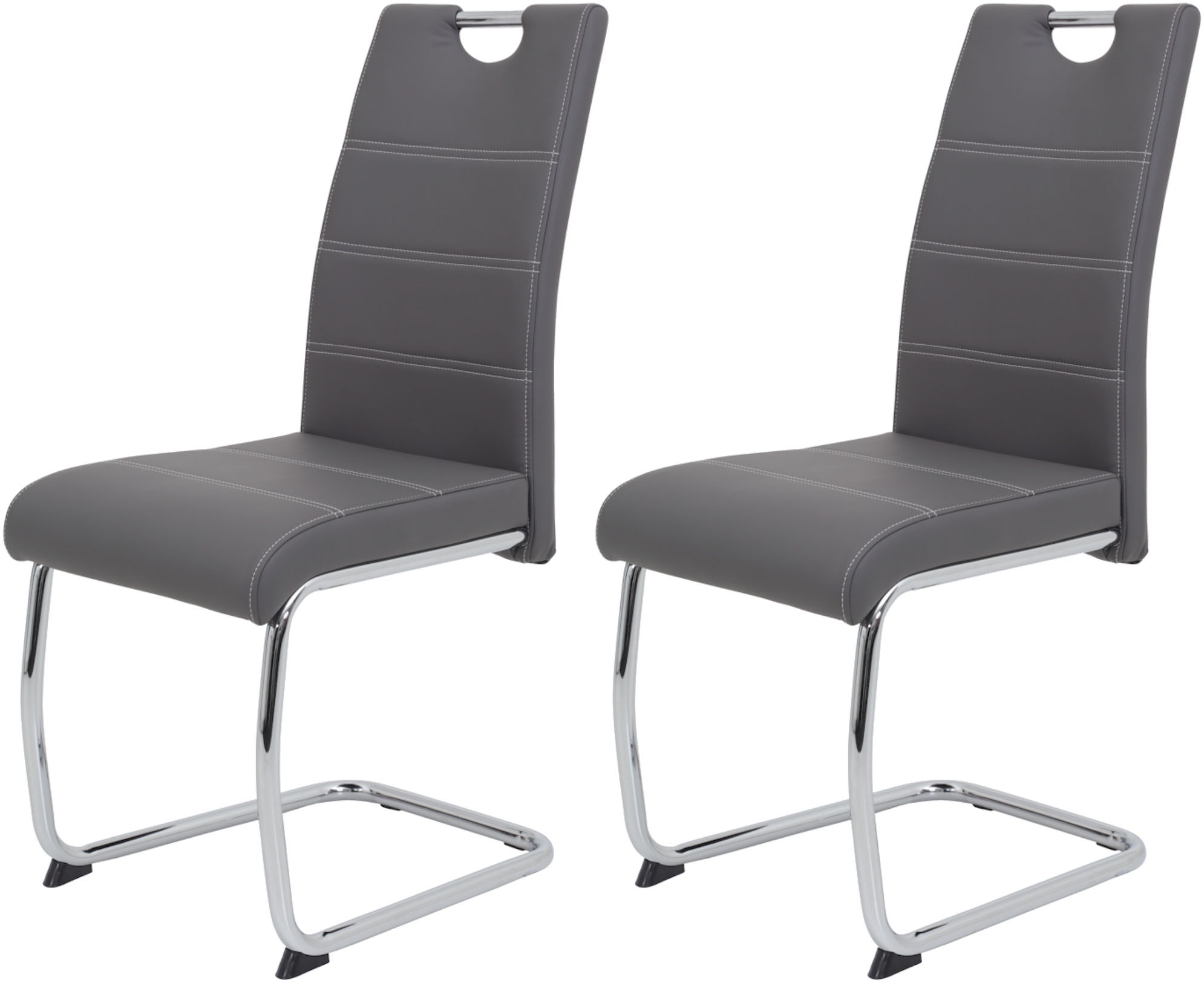 HELA Freischwinger "Flora, Esszimmerstühle" (Set) 2 Stk.Schwingstuhl Set: 1 günstig online kaufen