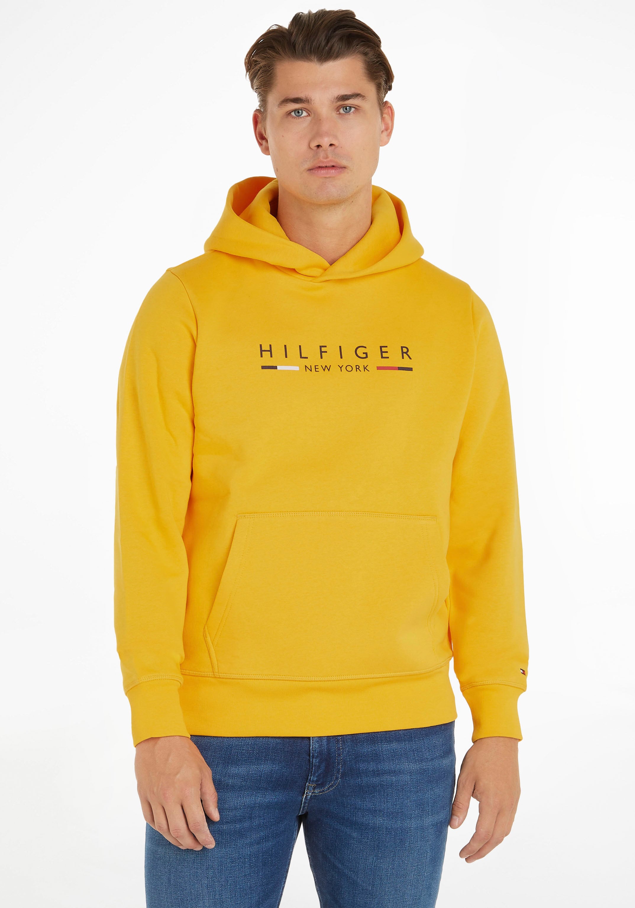 Tommy Hilfiger Hoodie "HILFIGER NEW YORK HOODY", mit Kängurutasche