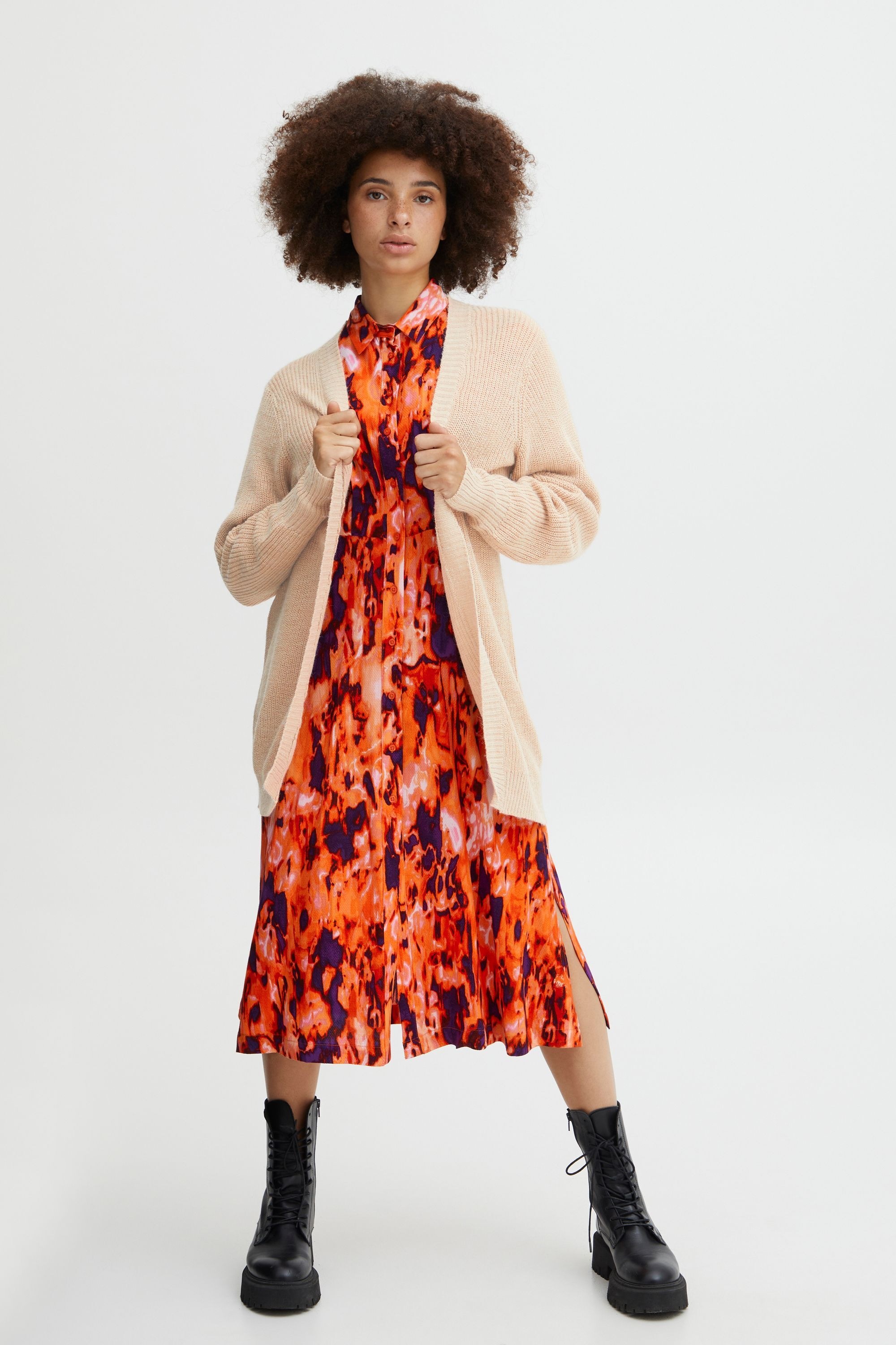 Ichi Strickjacke »Strickjacke IHNovo«