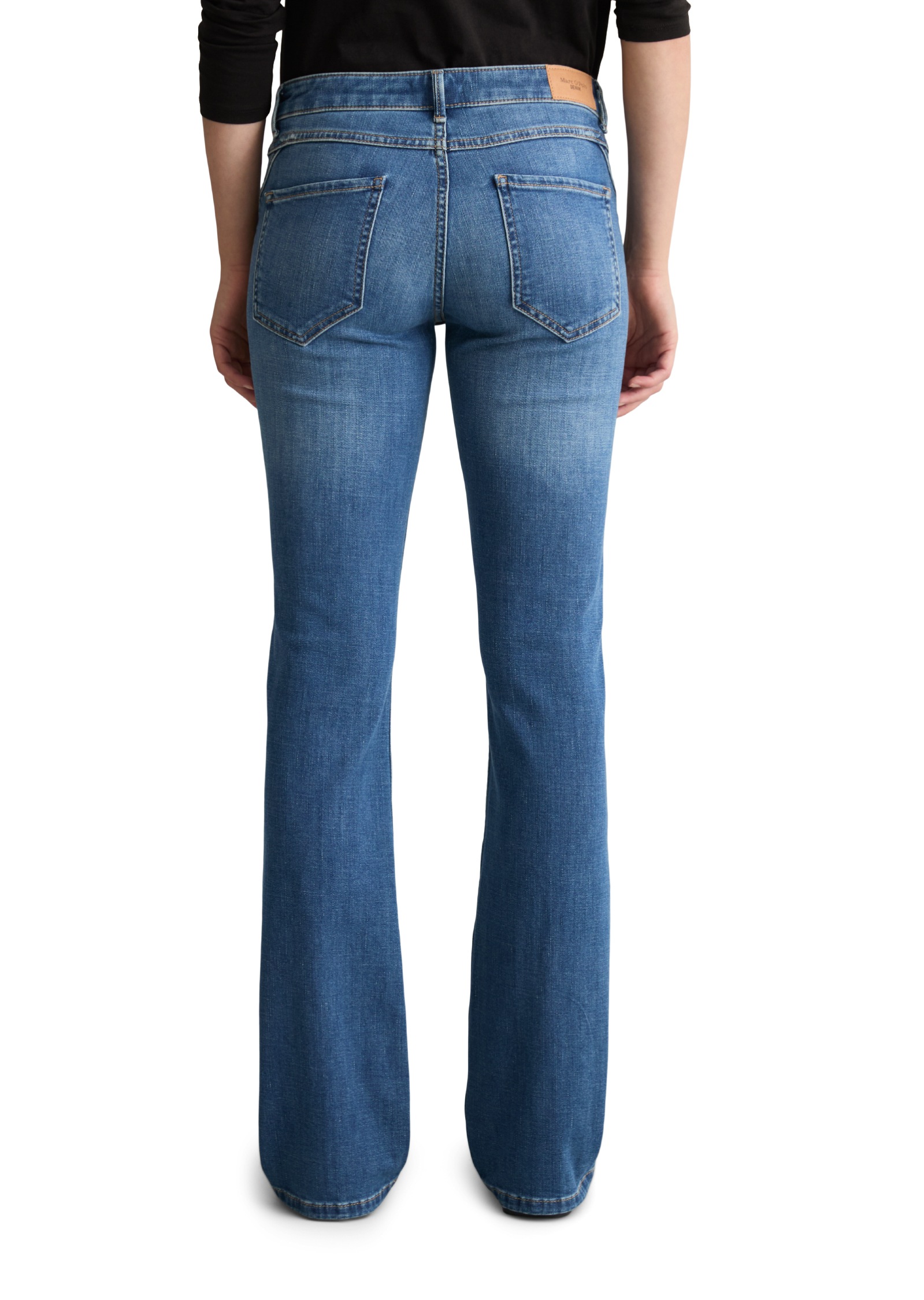 Marc O'Polo DENIM Bootcut-Jeans »aus Bio-Baumwoll-Stretch«