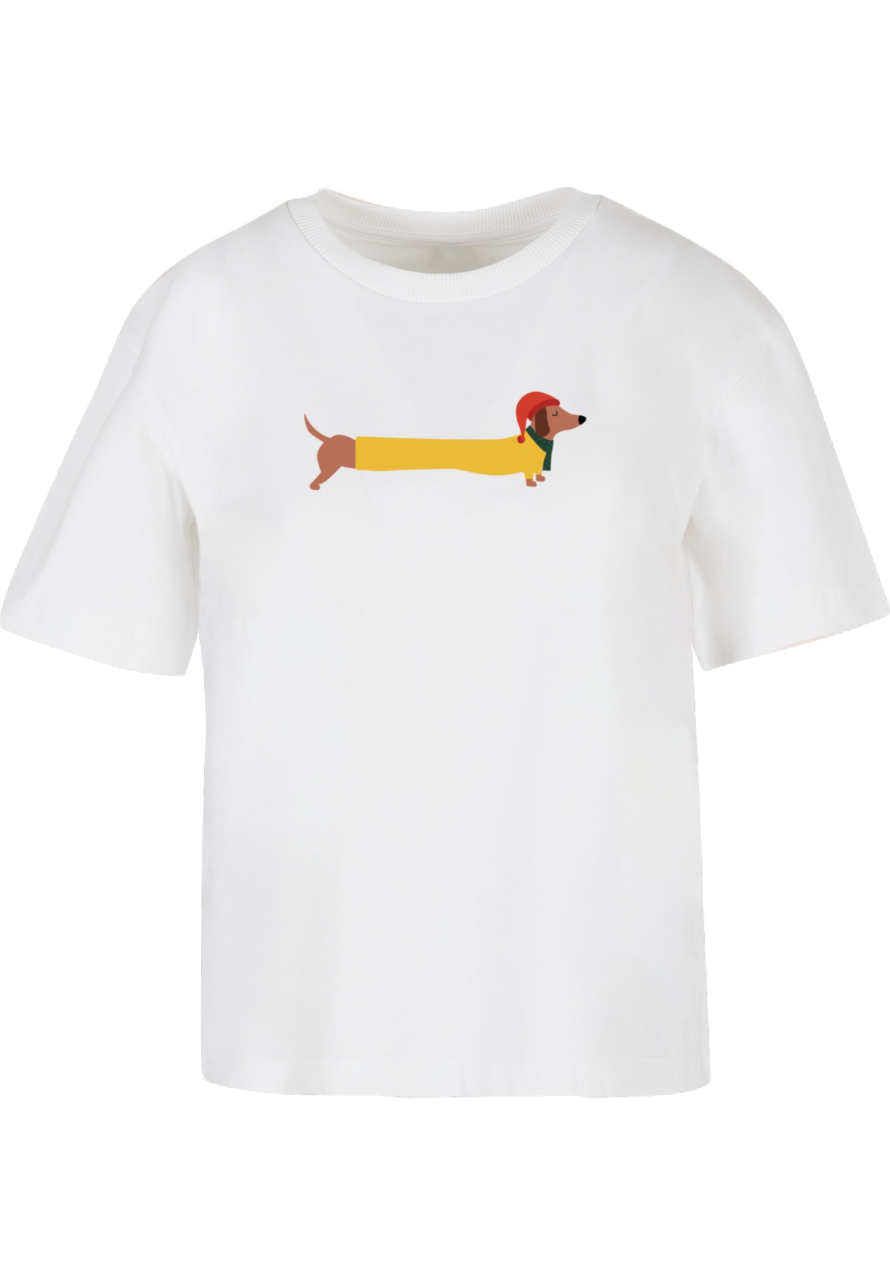 Merchcode T-Shirt "Merchcode Ladies Christmas Dog Tee" 1 Stk. günstig online kaufen