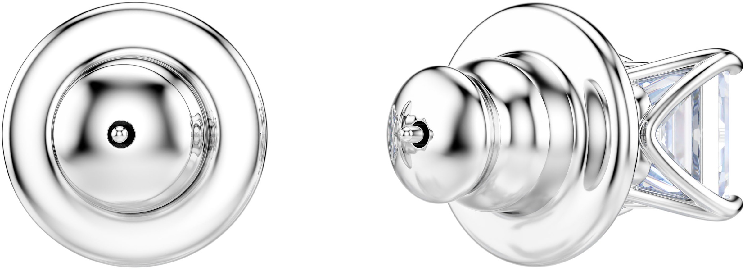 Swarovski Paar Ohrstecker »Stilla Square Attract, 5430365, 5723561«, mit Swarovski® Kristall, Zirkonia (synth.)