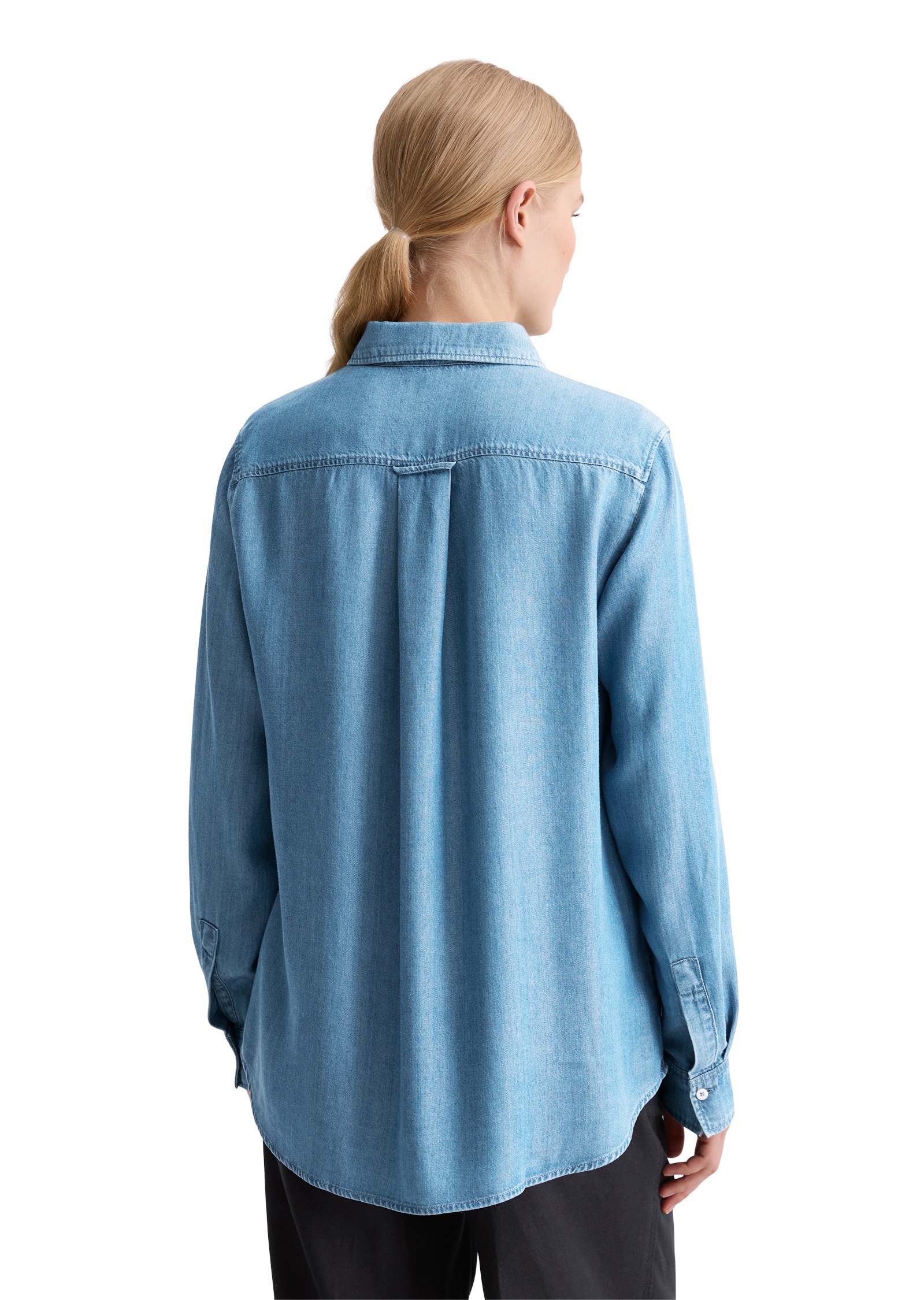 Marc O'Polo Langarmbluse »aus TENCEL™ Lyocell«