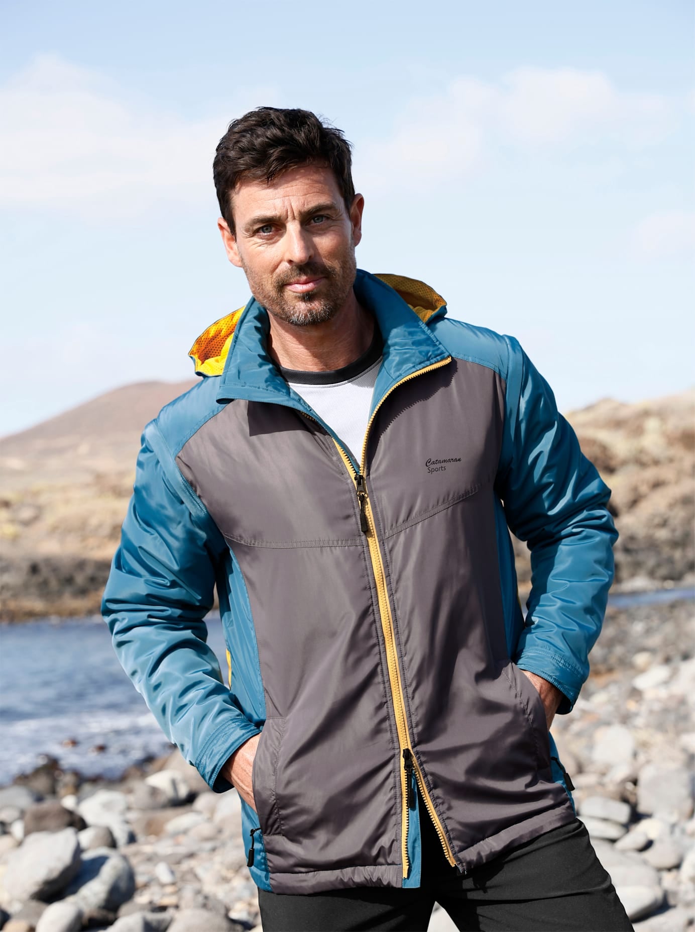 Catamaran Outdoorjacke, mit Kapuze günstig online kaufen