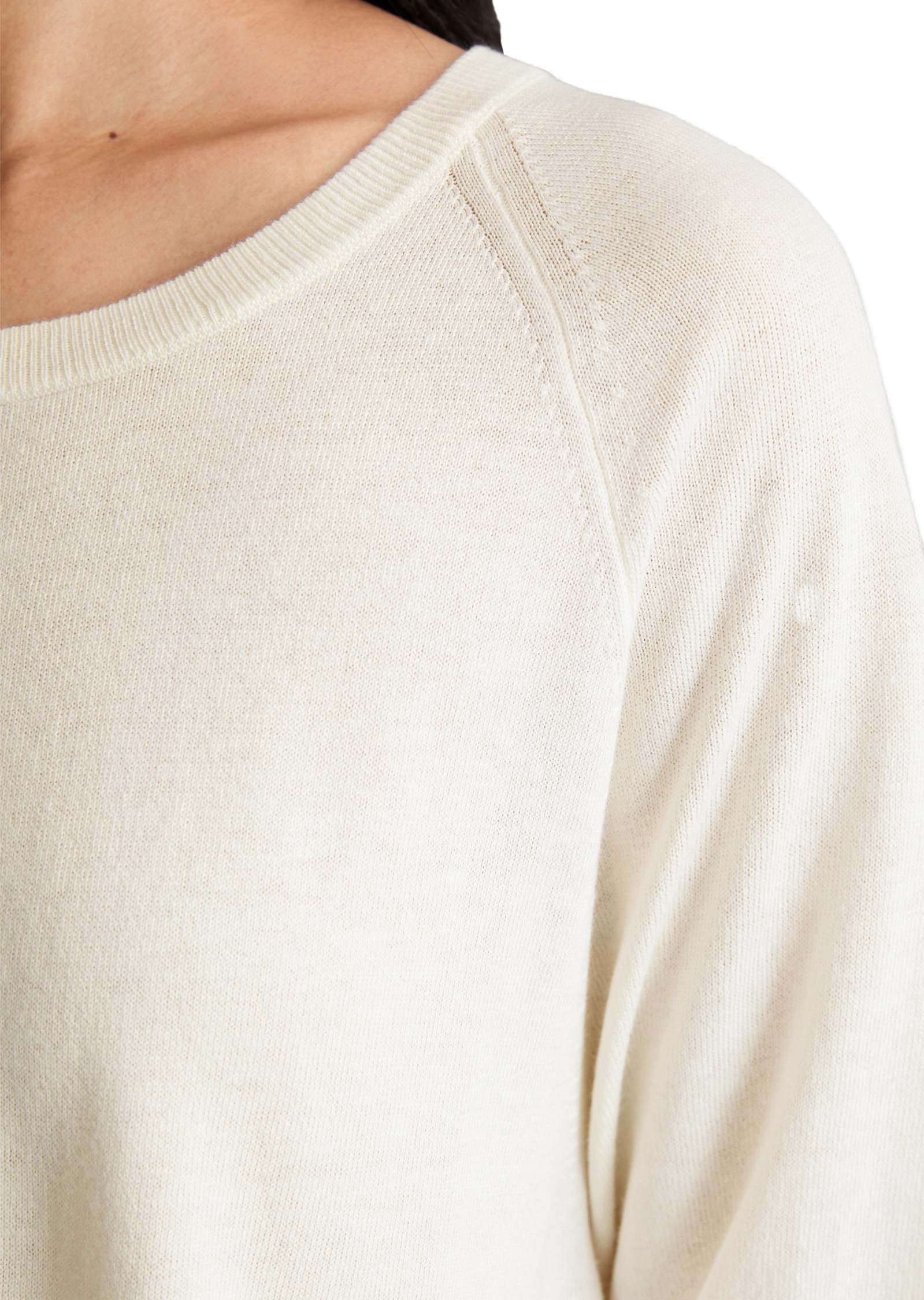 Marc O'Polo DENIM Strickpullover »aus weichem Organic-Cotton-Modal-Mix«