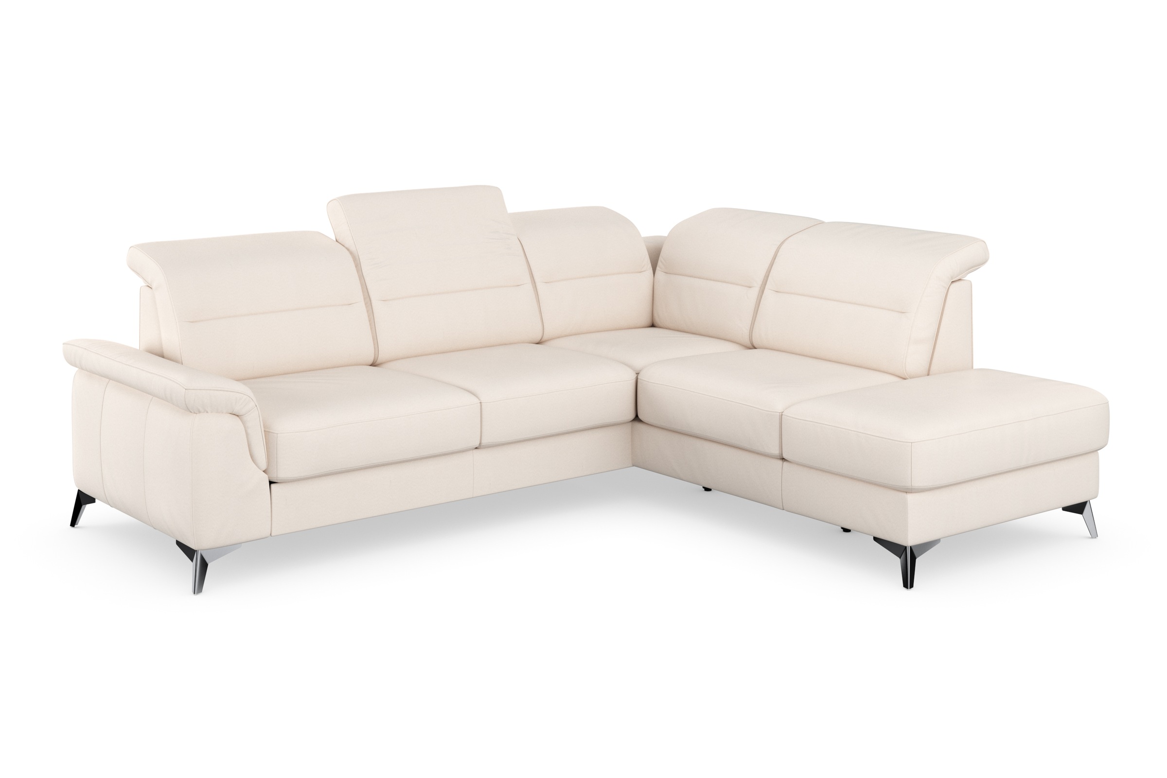 Thumbnail - sit&more Ecksofa "Sinatra L-Form" mit Ottomane, optional mit Kopfteilverstellung und Armteilfunktion