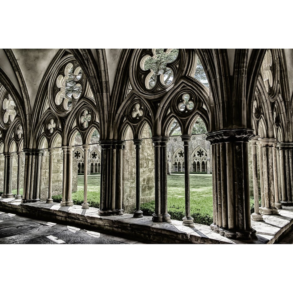 Papermoon Fototapete »Mittelalterliche Kathedrale«