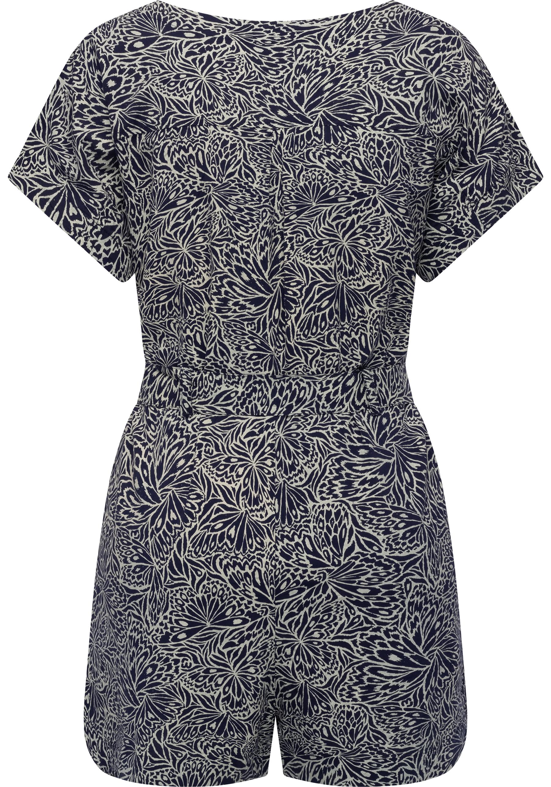 Thumbnail - Ragwear Jumpsuit "Salwin" Kurzer Overall mit Taillen-Bindeband