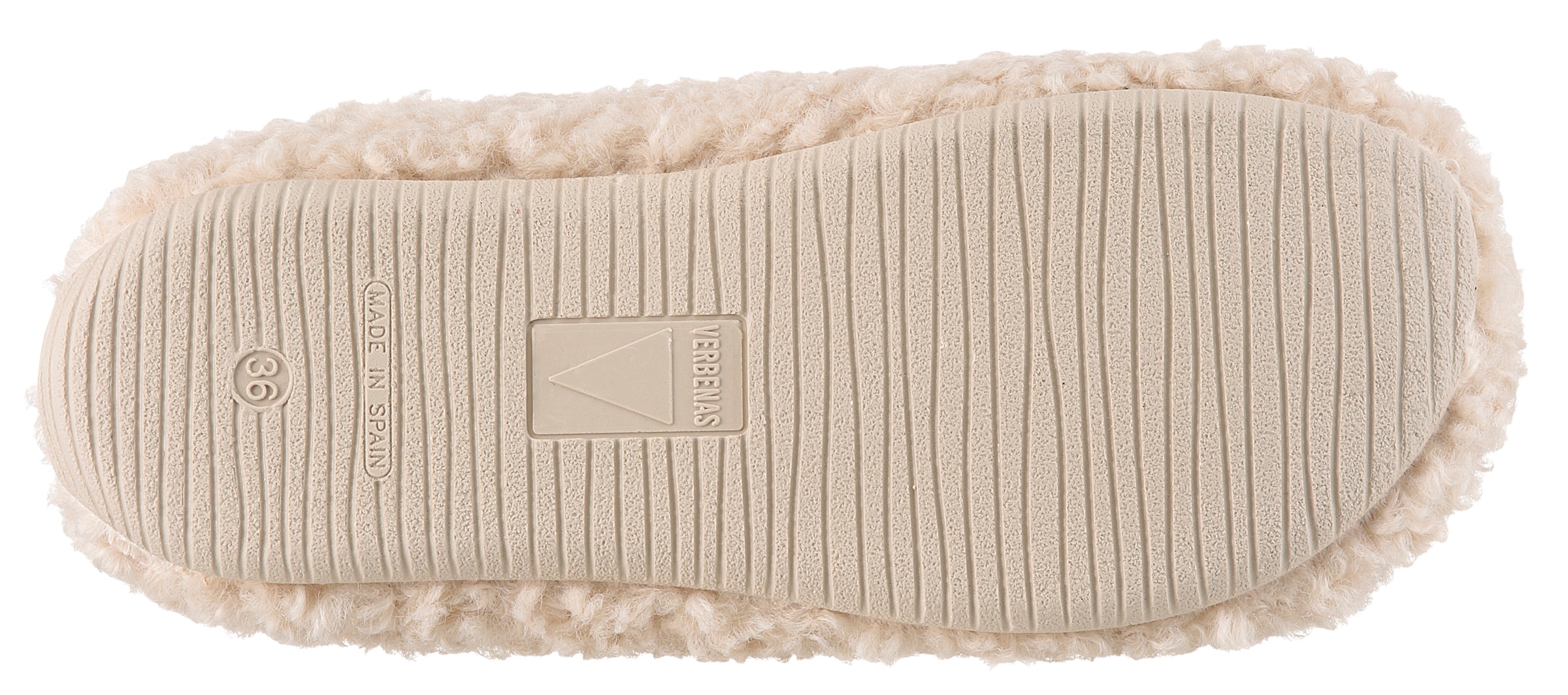 Thumbnail - VERBENAS Pantoffel, Hausschuh, Homeslipper, Clog in kuscheliger Optik