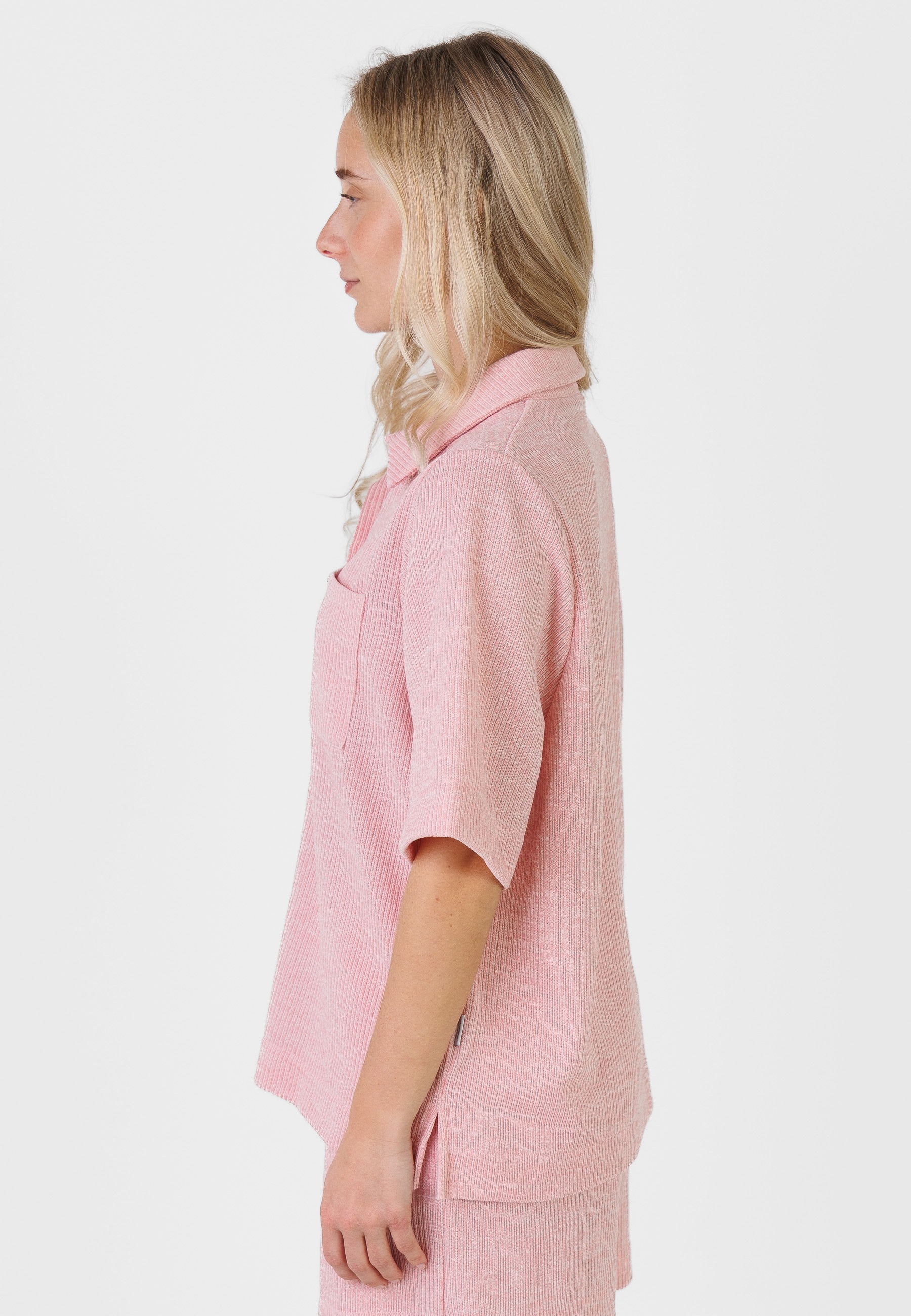 Kleinigkeit Kurzarmshirt »Kleinigkeit Nicki Melange Shirt« 1