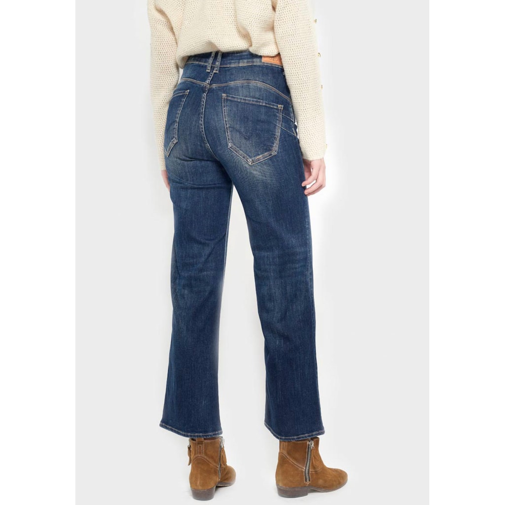 Le Temps Des Cerises Bootcut-Jeans »PULP HIGH 23«, Rundverlaufender Jeanssattel formt einen knackigen Po