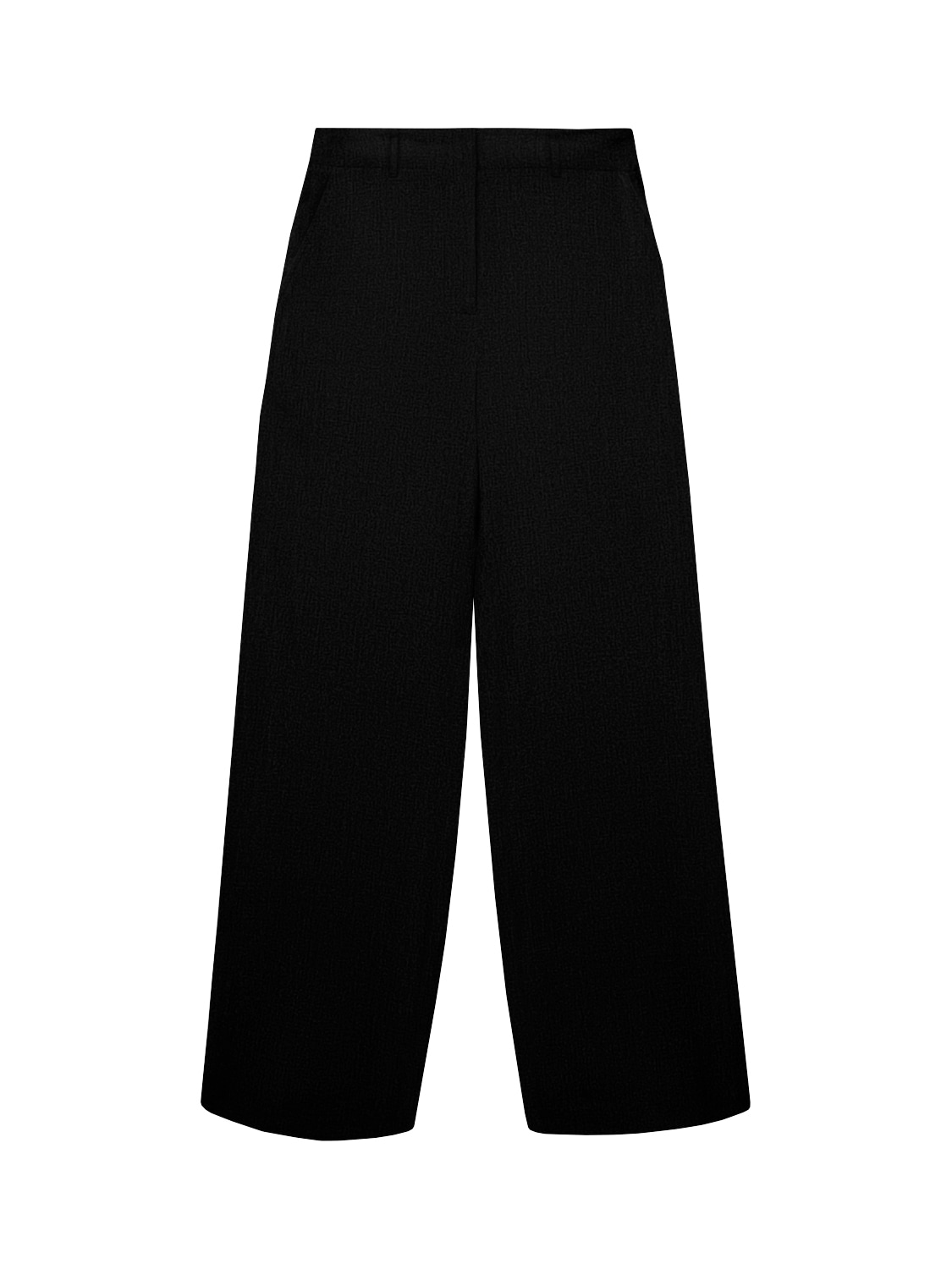VERO MODA Damen Anzughose "VMBESTIE HW WIDE PANT NOOS", schwarz, Gr. 42, Web, Obermaterial: 94% Polyester, 4% Viskose, 2% Elasthan, Hosen, Materialmix