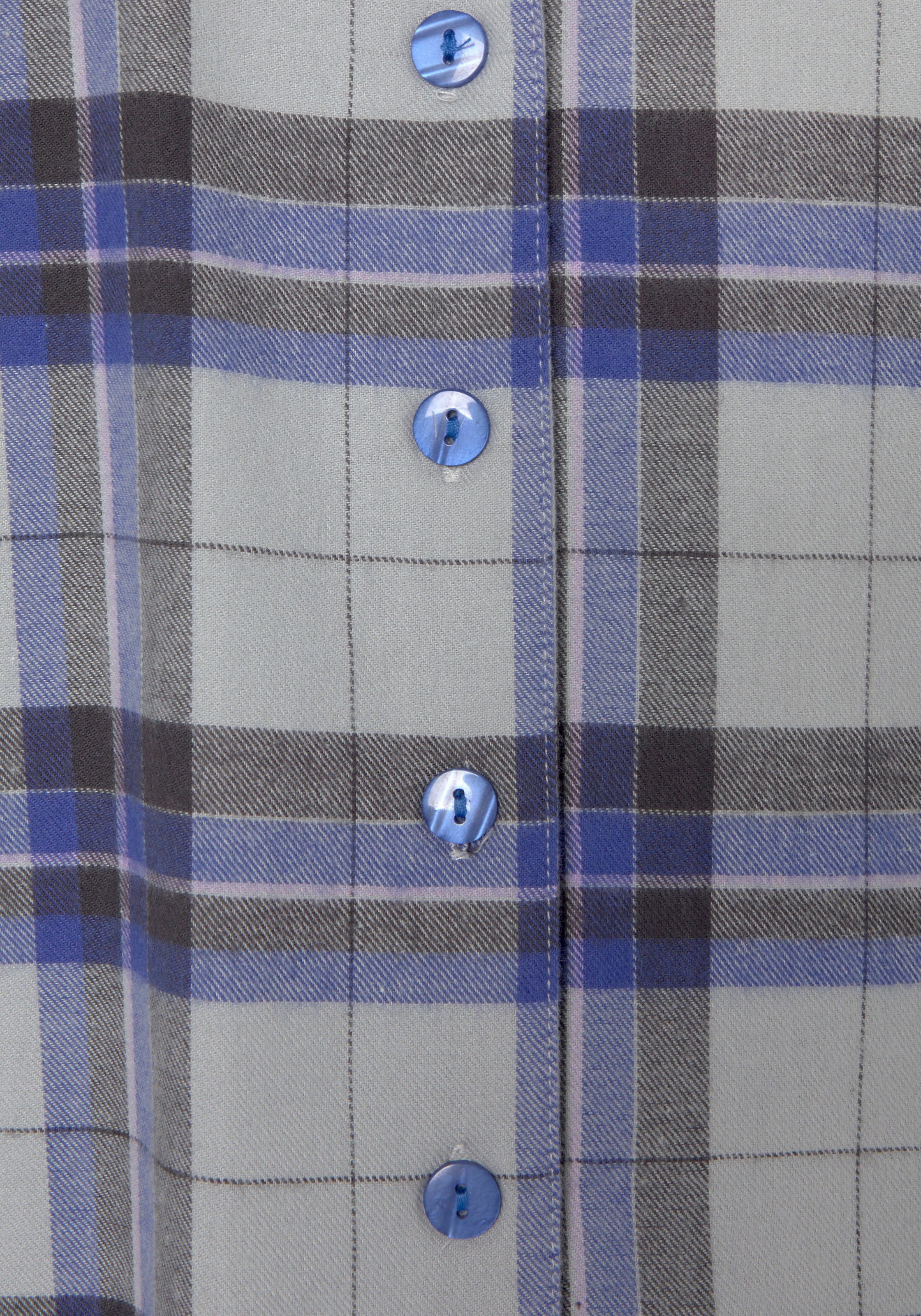 Vivance Dreams Pyjama, (2 tlg.), aus kuschelig weichem Flanell