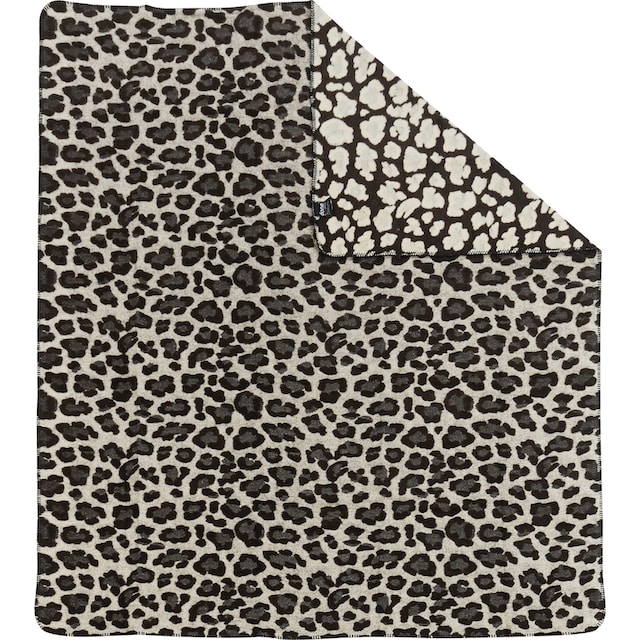done.® Wohndecke »Leopard«, Wohndecke mit einfassender Ziernaht im Leo-Look,  Kuscheldecke kaufen | BAUR