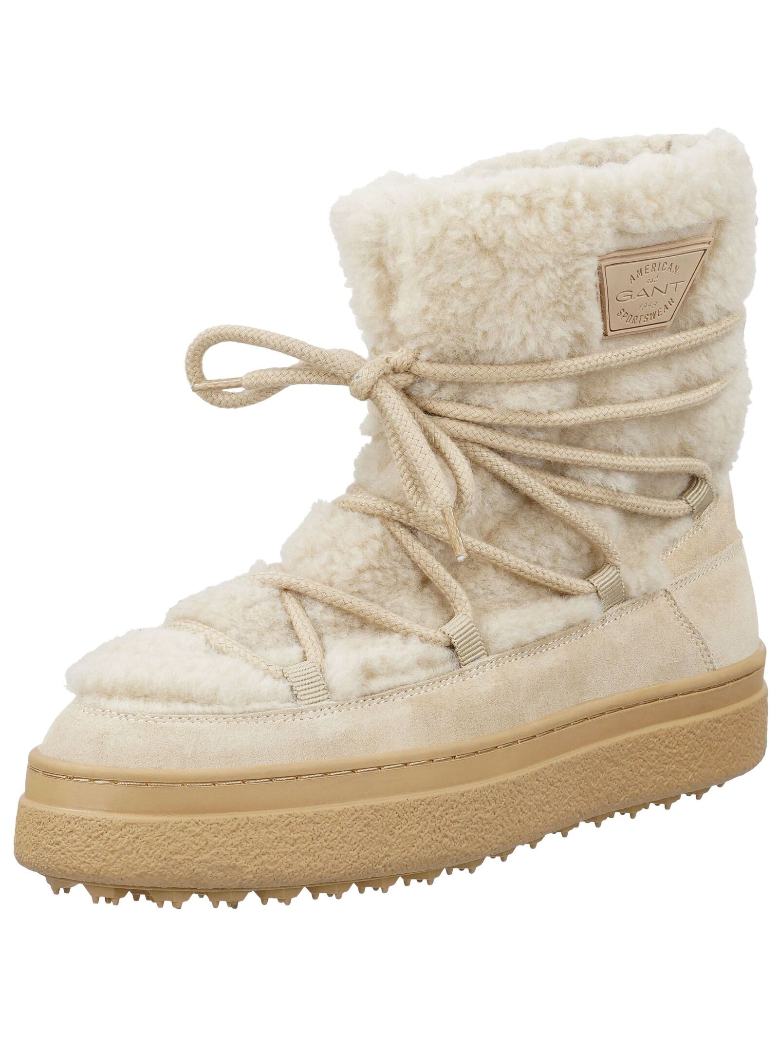 Gant Schnürstiefelette "Gant Stiefelette Veloursleder/Textil" günstig online kaufen