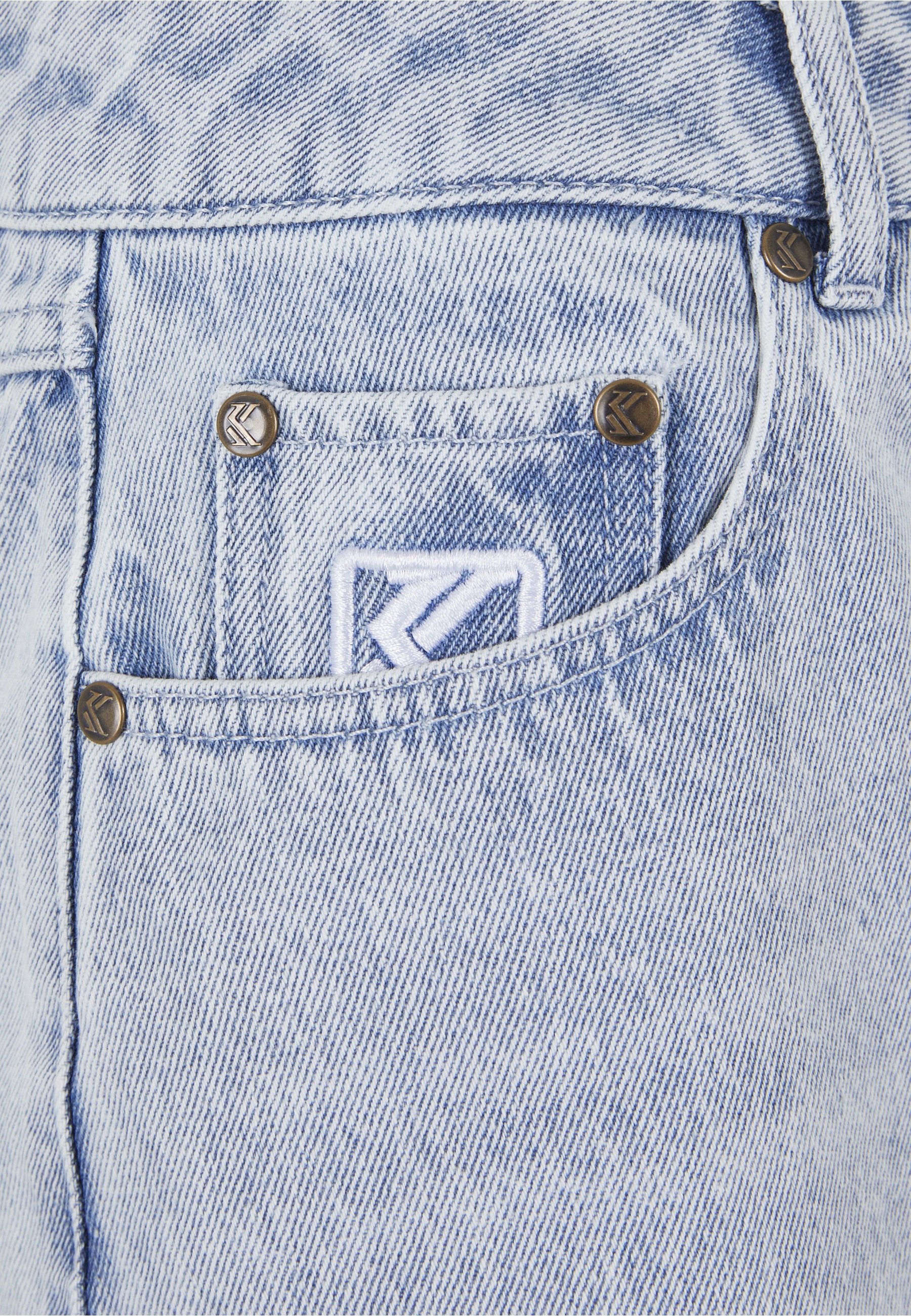 Karl Kani Shorts »Karl Kani Damen Karl Kani OG Slit Denim Shorts«