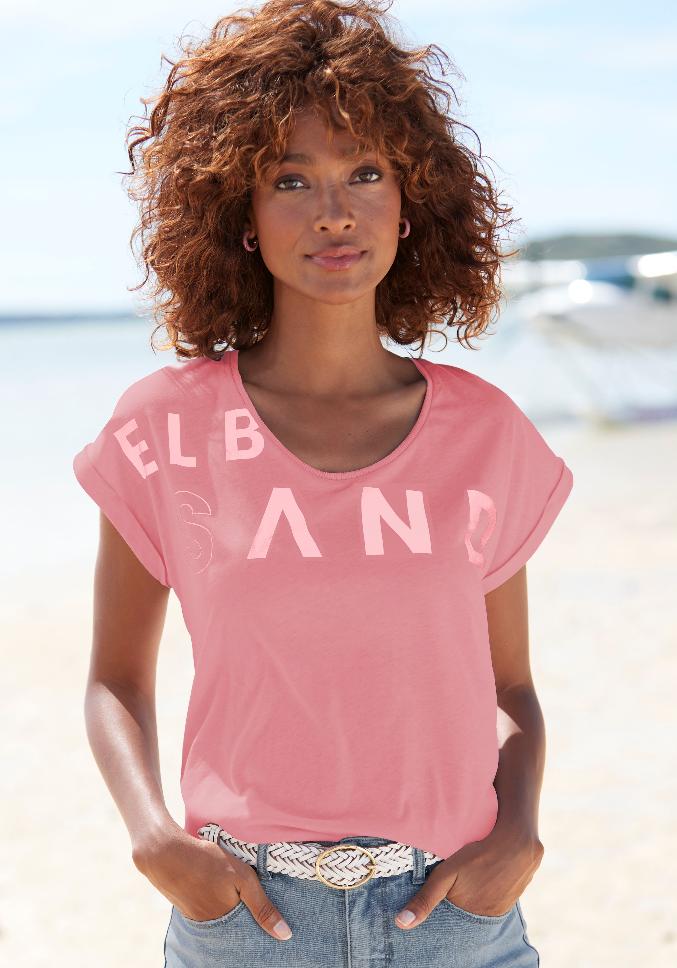 T-Shirts pink für Frauen | bestellen BAUR