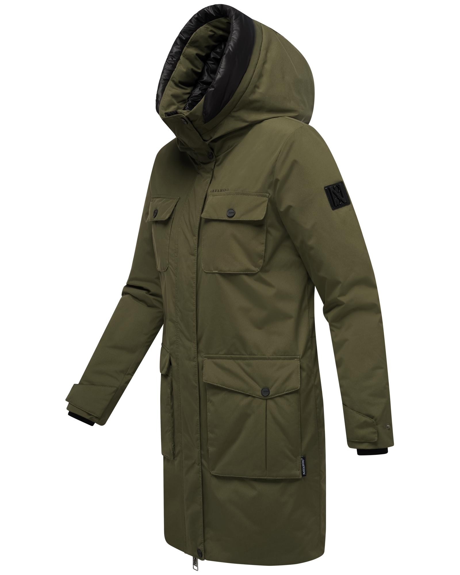 Navahoo Winterjacke »Eissturm 14«, mit Kapuze, Wasserabweisende Jacke mit Kapuze