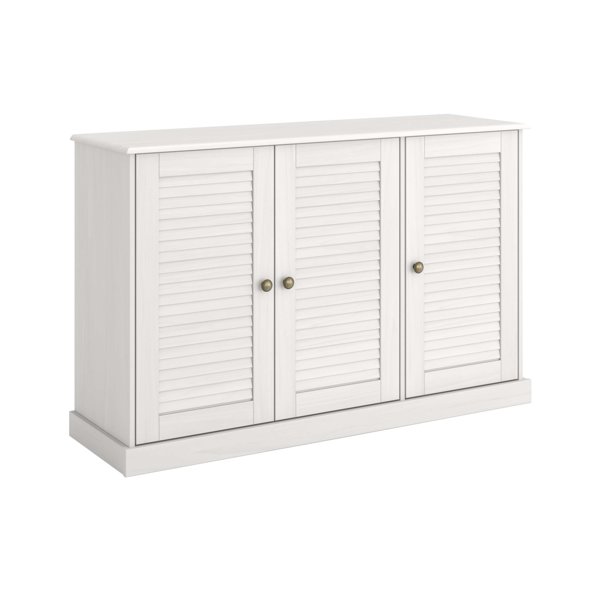 OTTO home Sideboard "Turia, mit Lamellentüren" Kommode aus massivem Kiefernholz, FSC, Breite 125 cm