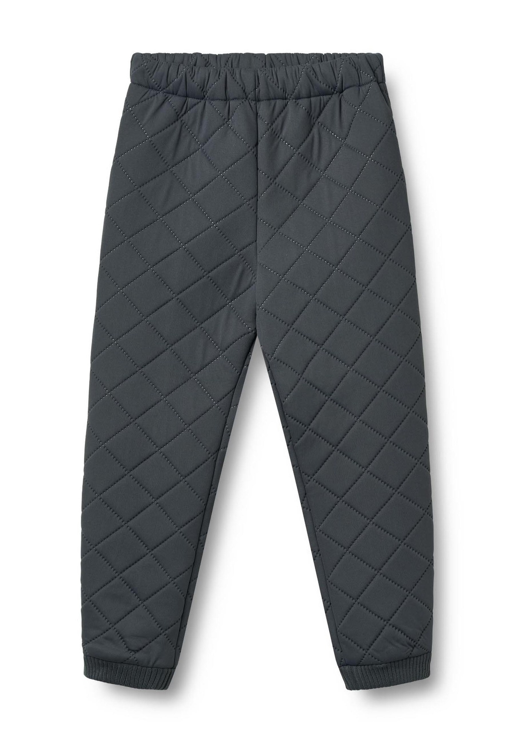 Stoffhose WHEAT "WHEAT Thermo Pants Alex", Mädchen, Gr. 98, Normalgrößen, ink, 100% Polyester (Recycelt), unifarben, normal, Hosen Stoffhose