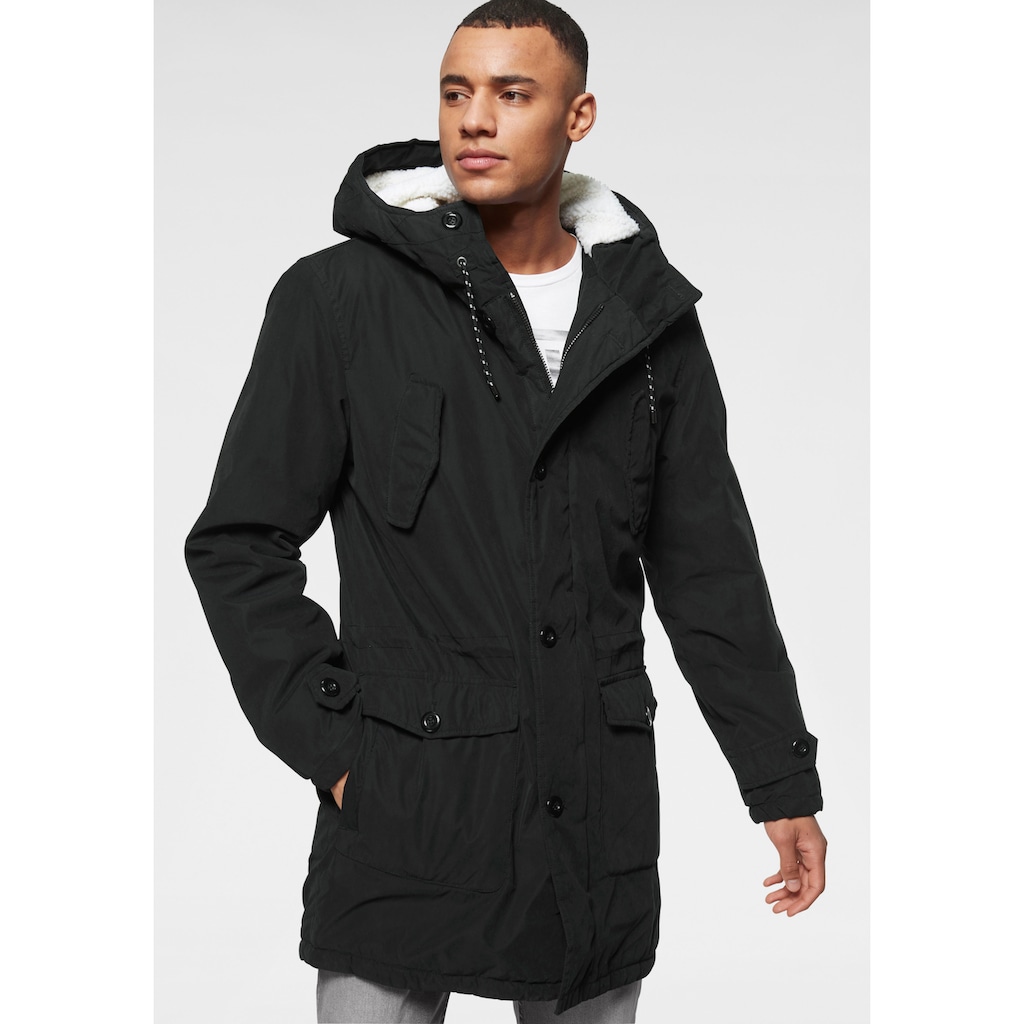 Bruno Banani Parka, mit Kapuze