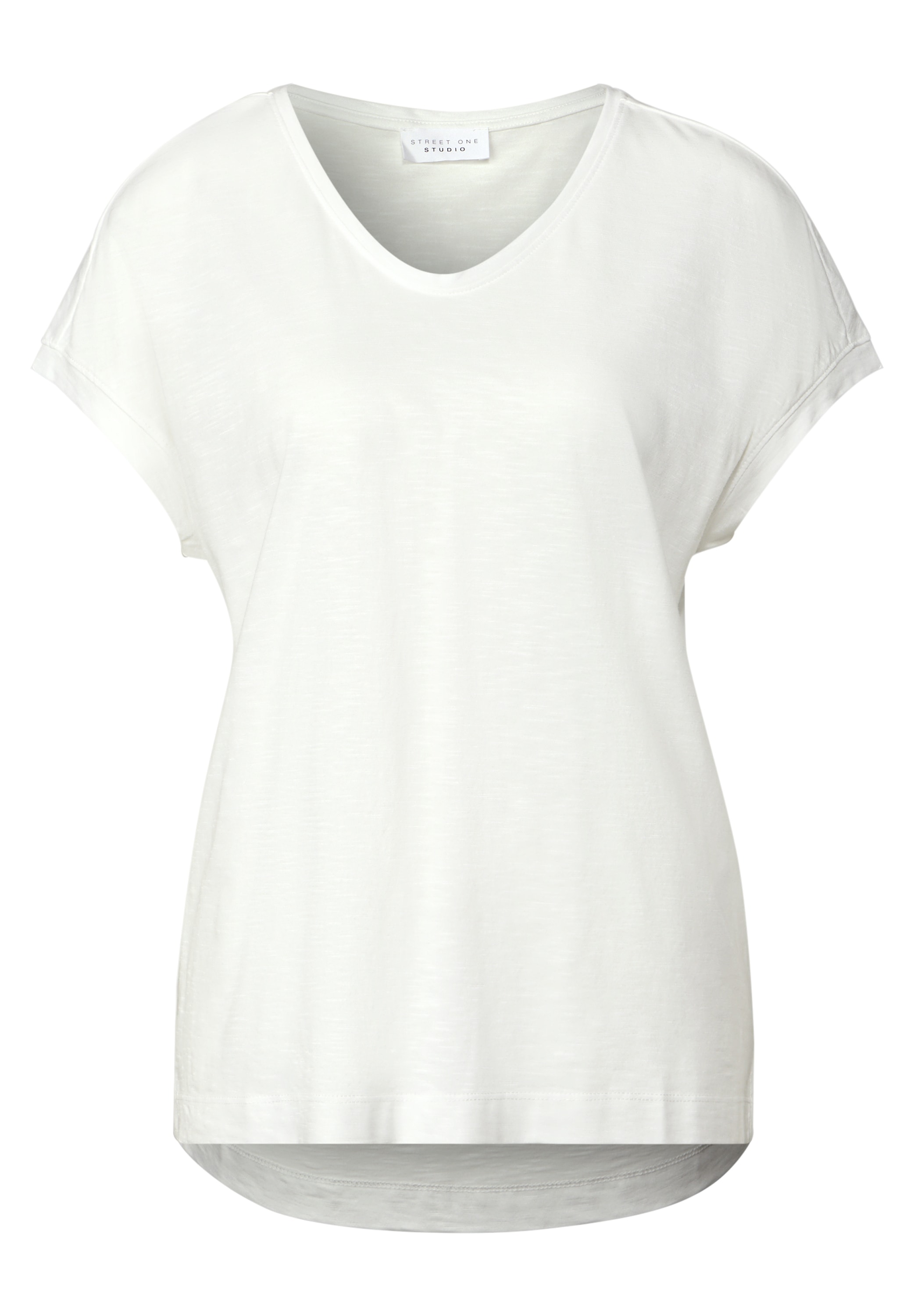STREET ONE STUDIO T-Shirt, mit V-Ausschnitt