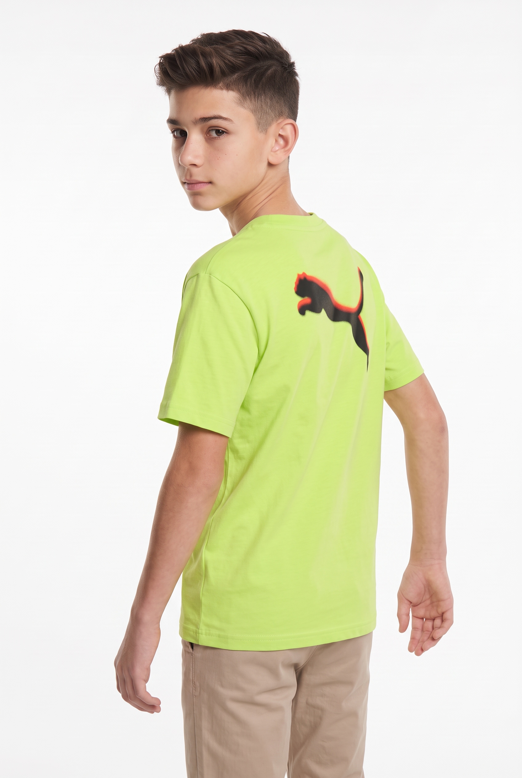 PUMA T-Shirt »STREET RELAXED GRAPHIC TEE B« sportliche Passform, Kurzarm, mit Print-Applikation