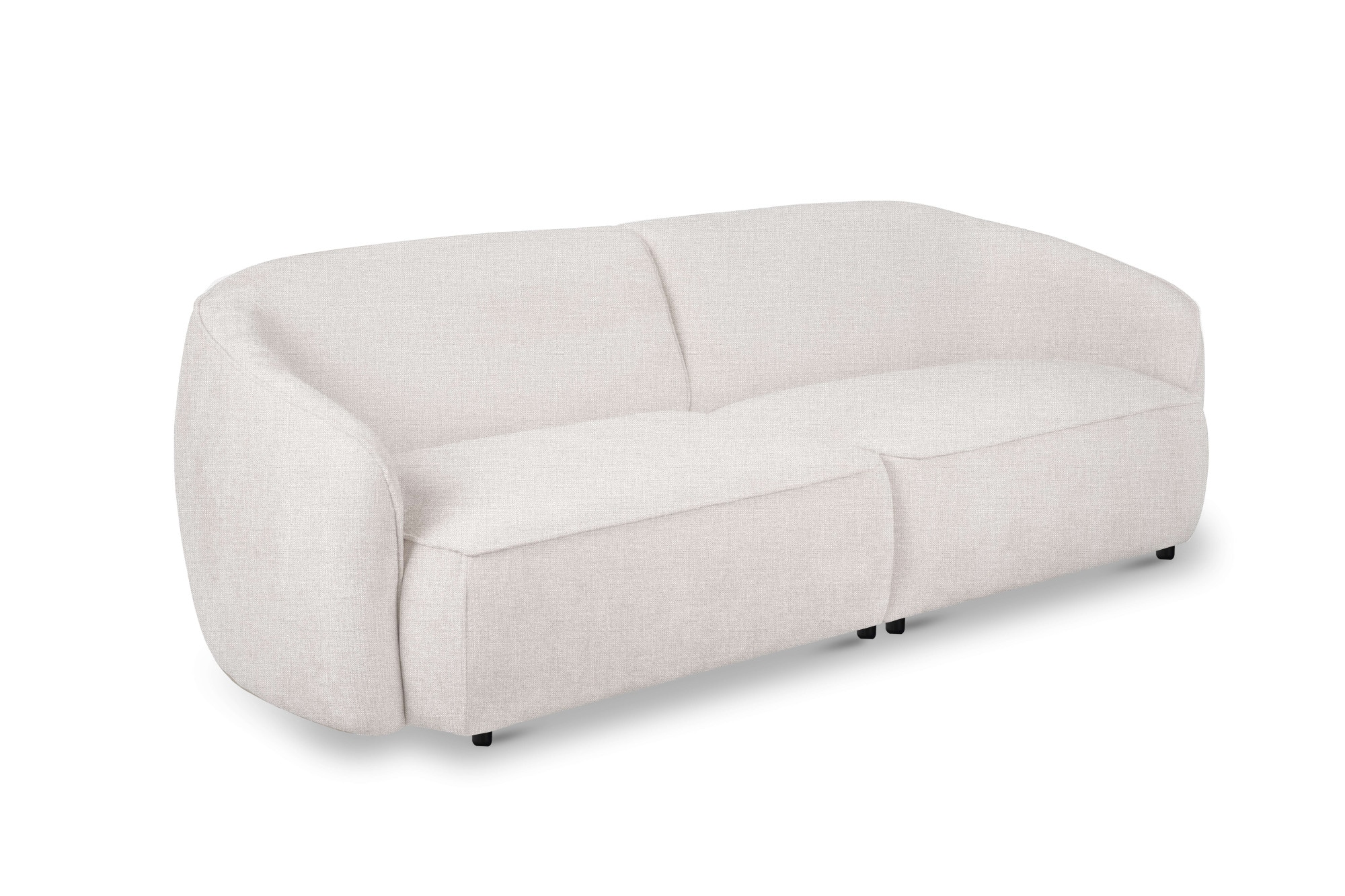 INOSIGN 3-Sitzer »Cosigo«, Breite 226 cm, 2 Chenille-Stoffe zur Auswahl, mit Kaltschaum
