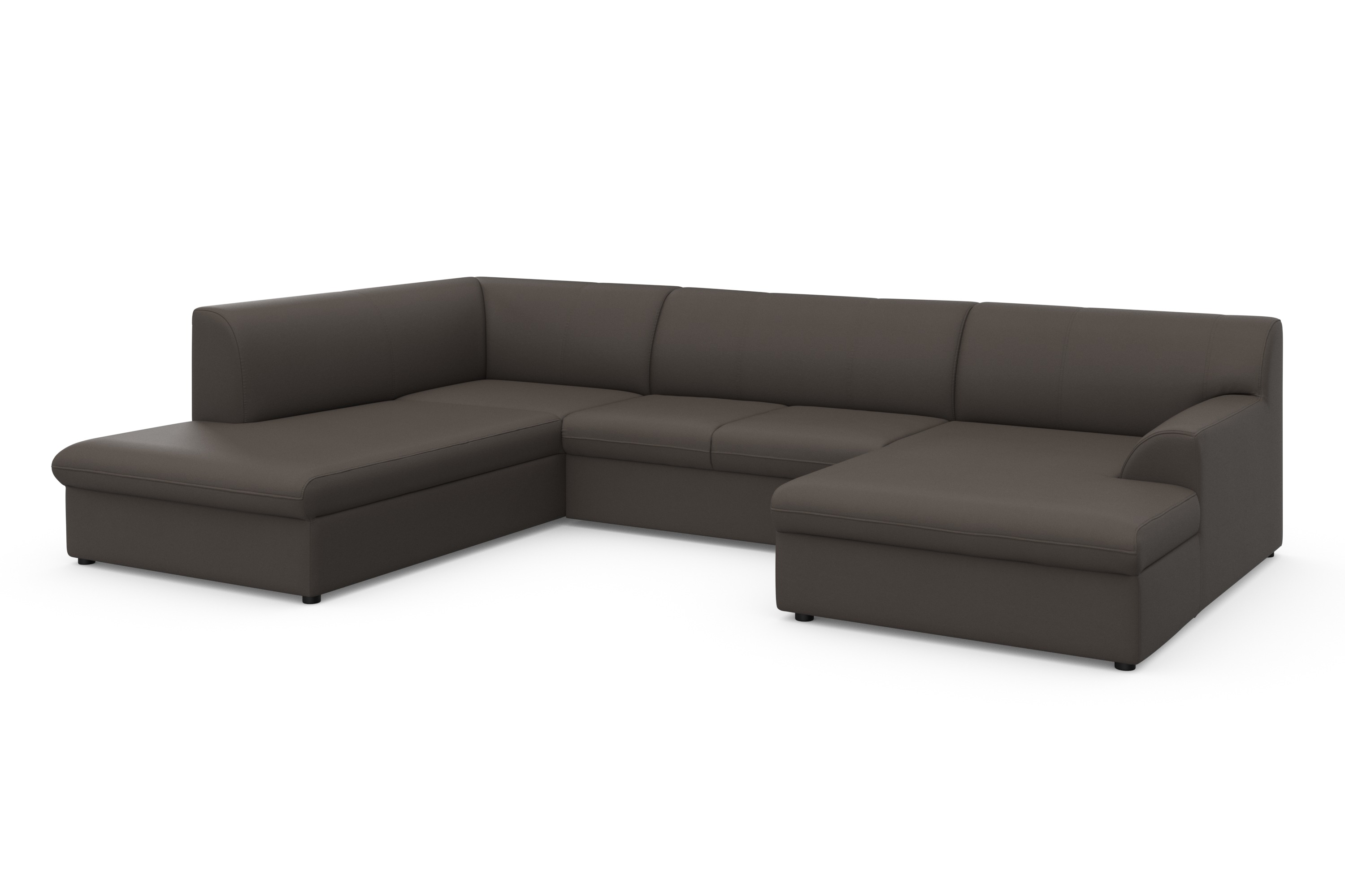 Thumbnail - DOMO collection Wohnlandschaft "Topper, elegant und zeitlos, komfortabel, U-Form", wahlweise mit Bettfunktion