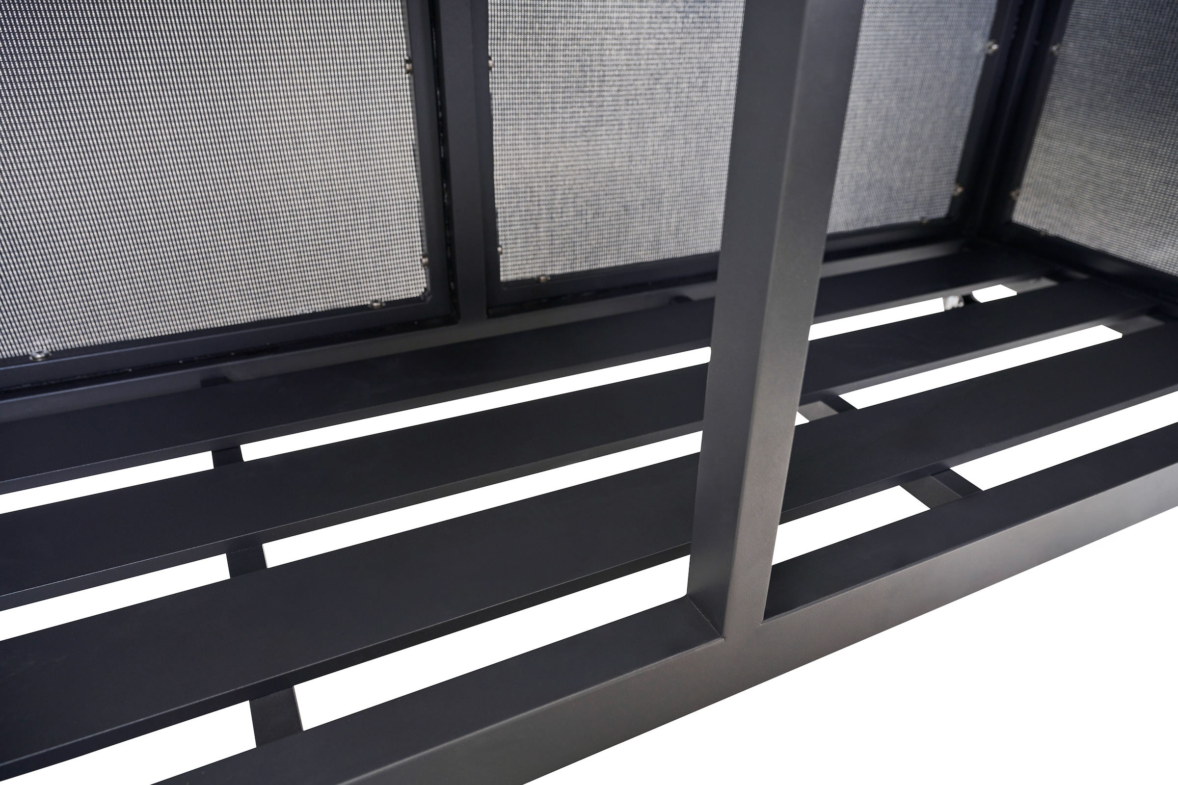 Siena Garden Servierwagen »PALMA groß« Aluminiumrahmen, Ranotex® Bezug dunkelgrau