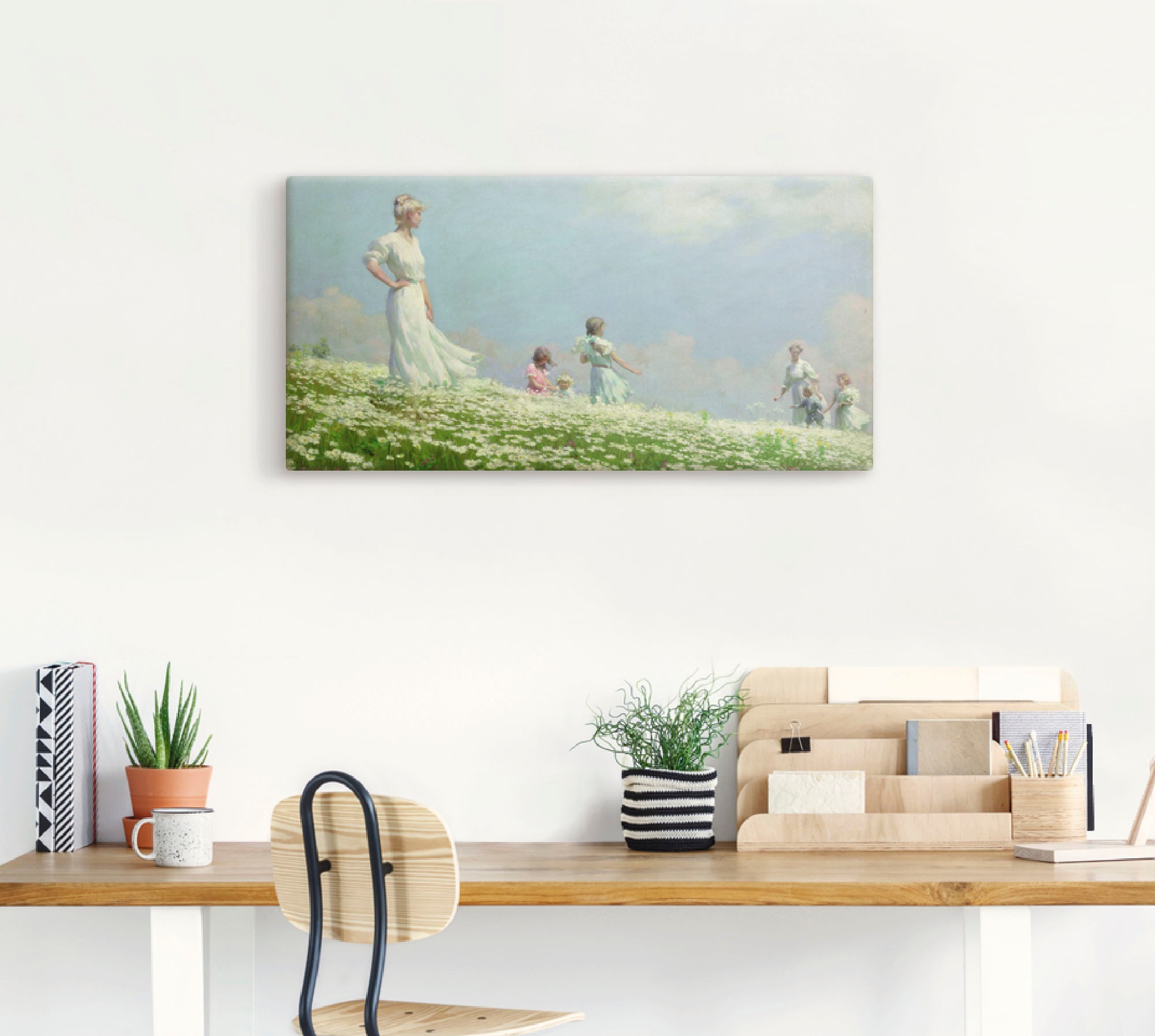 Artland Wandbild "Sommer. 1906" Gruppen & Familien 1 Stk. tlg. als Leinwand günstig online kaufen