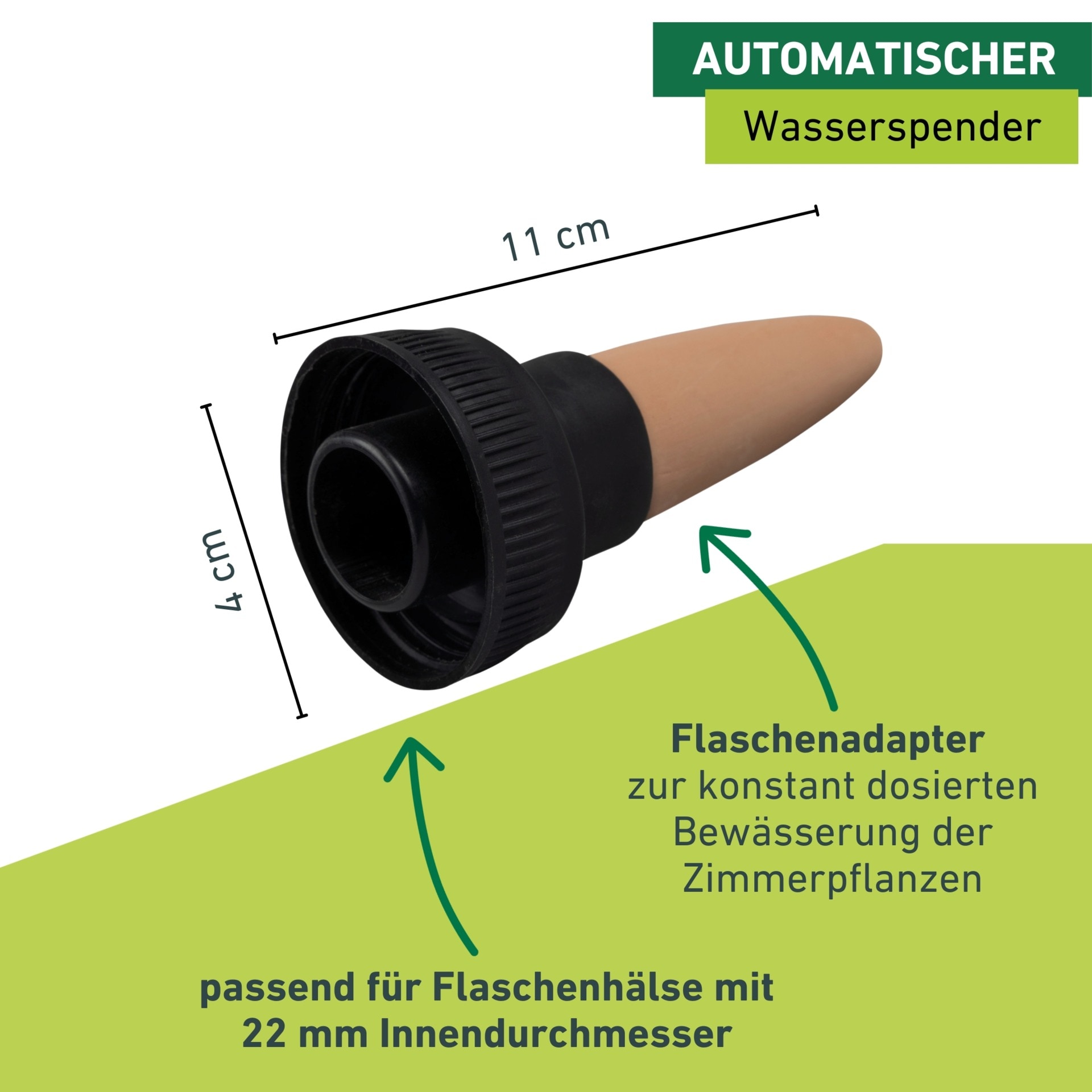Windhager Tropfer »Wasserspender« (Set, 3 Stk. tlg.)  Flaschenadapter zur konstant dosierten Bewässerung