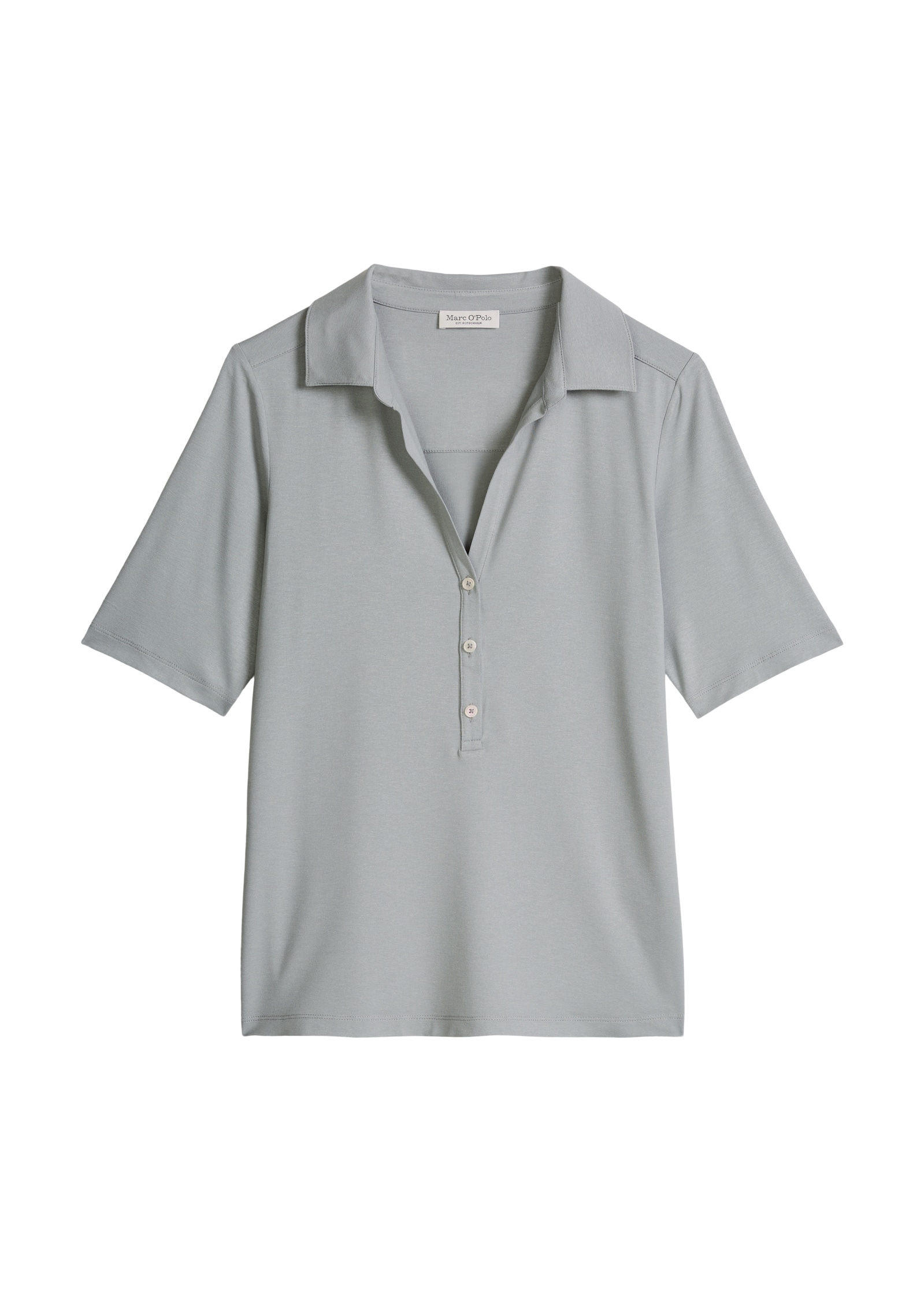 Marc O'Polo Kurzarmshirt »aus LENZING™ ECOVERO™«