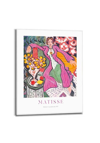 Reinders! Paveikslas »Matisse - Frau im lila Man...