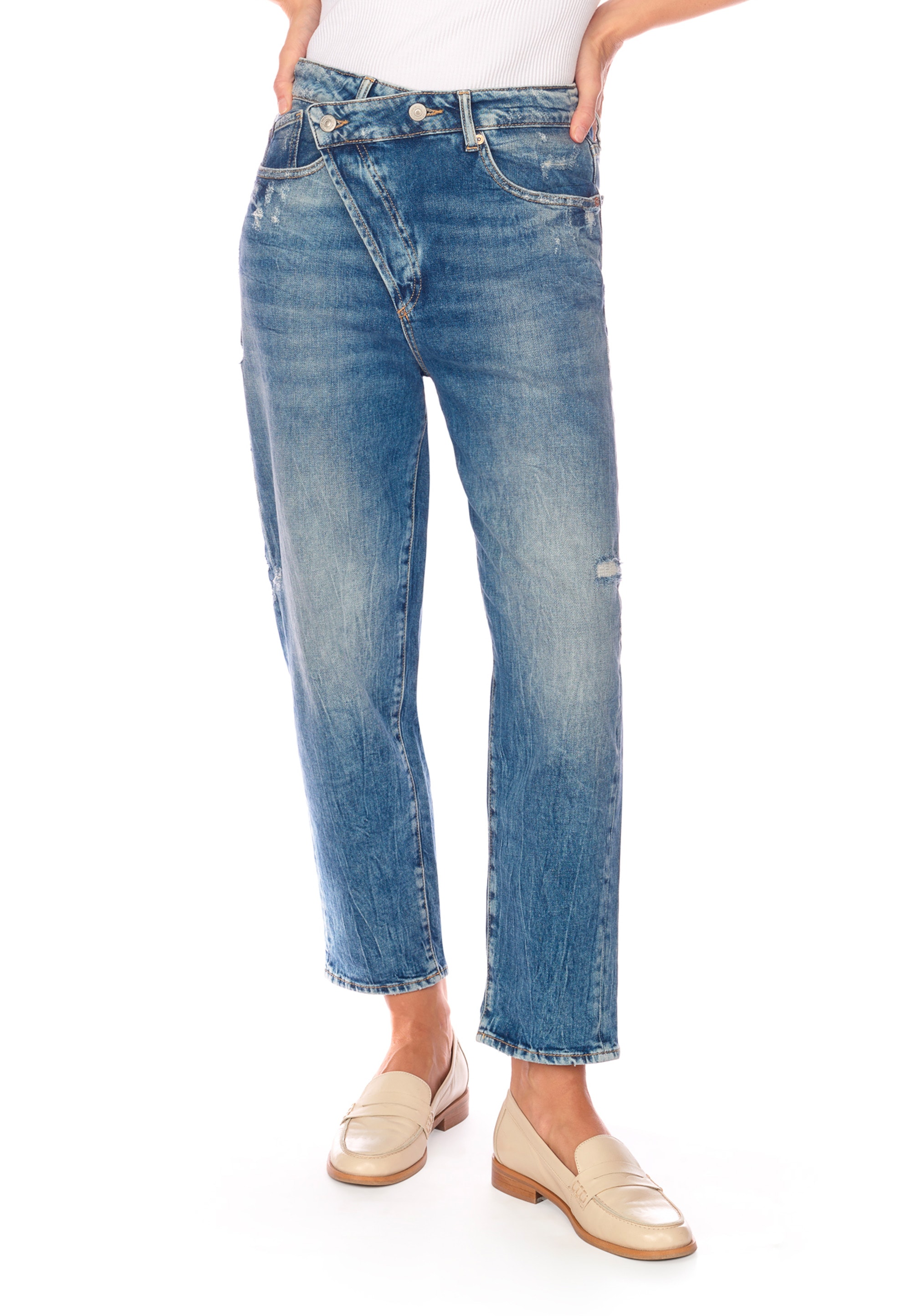 Le Temps Des Cerises 7/8-Hose »COSY«, im asymmetrischen Design