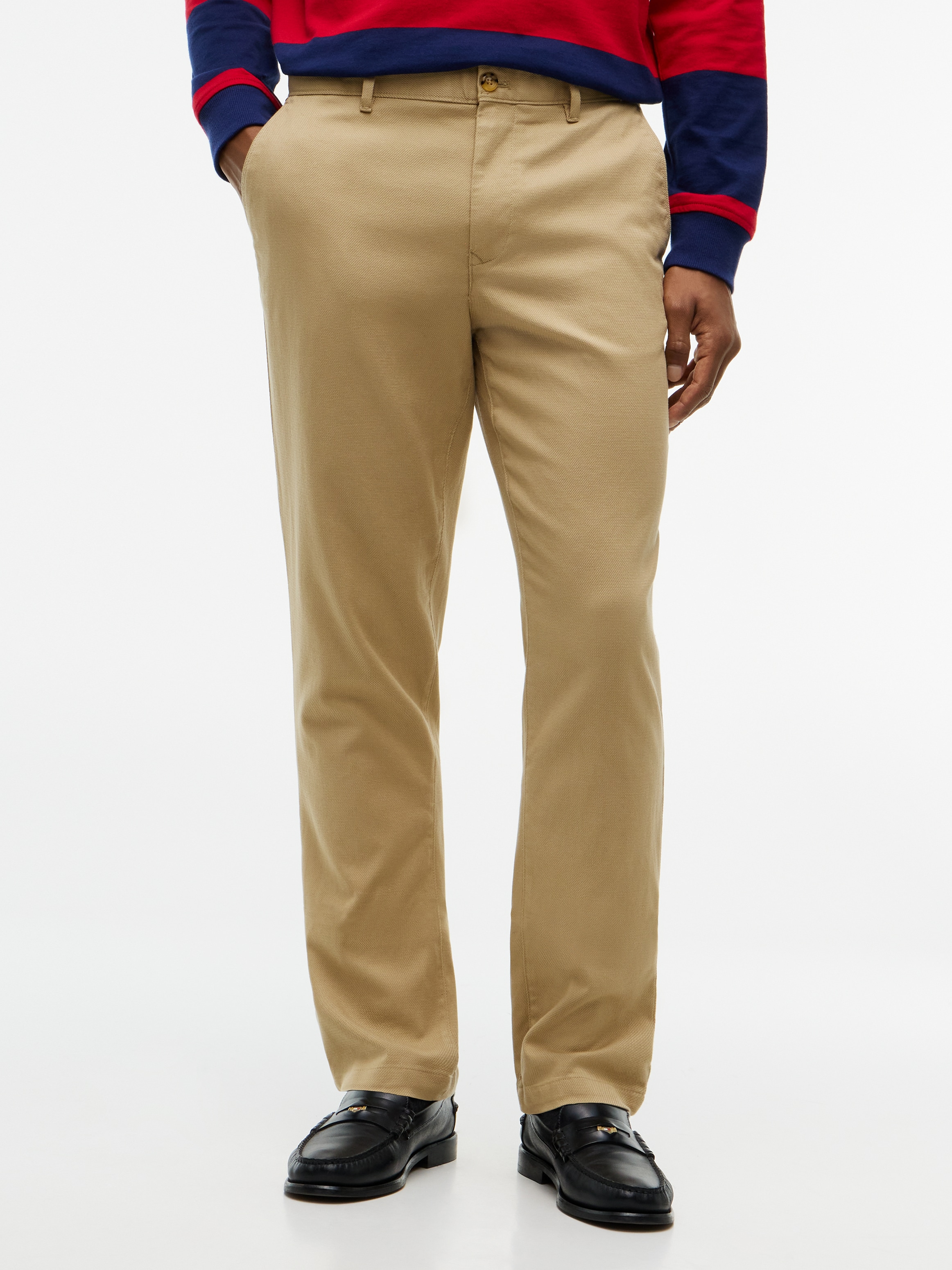 Tommy Hilfiger Chinohose "DENTON OPEN STRUCTURE" mit Struktur