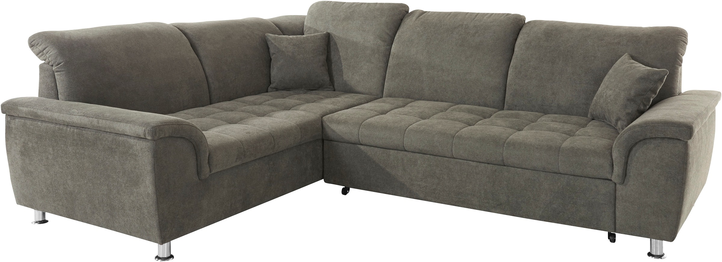 DOMO Collection Franzi Corner Sofa Dark Green 6