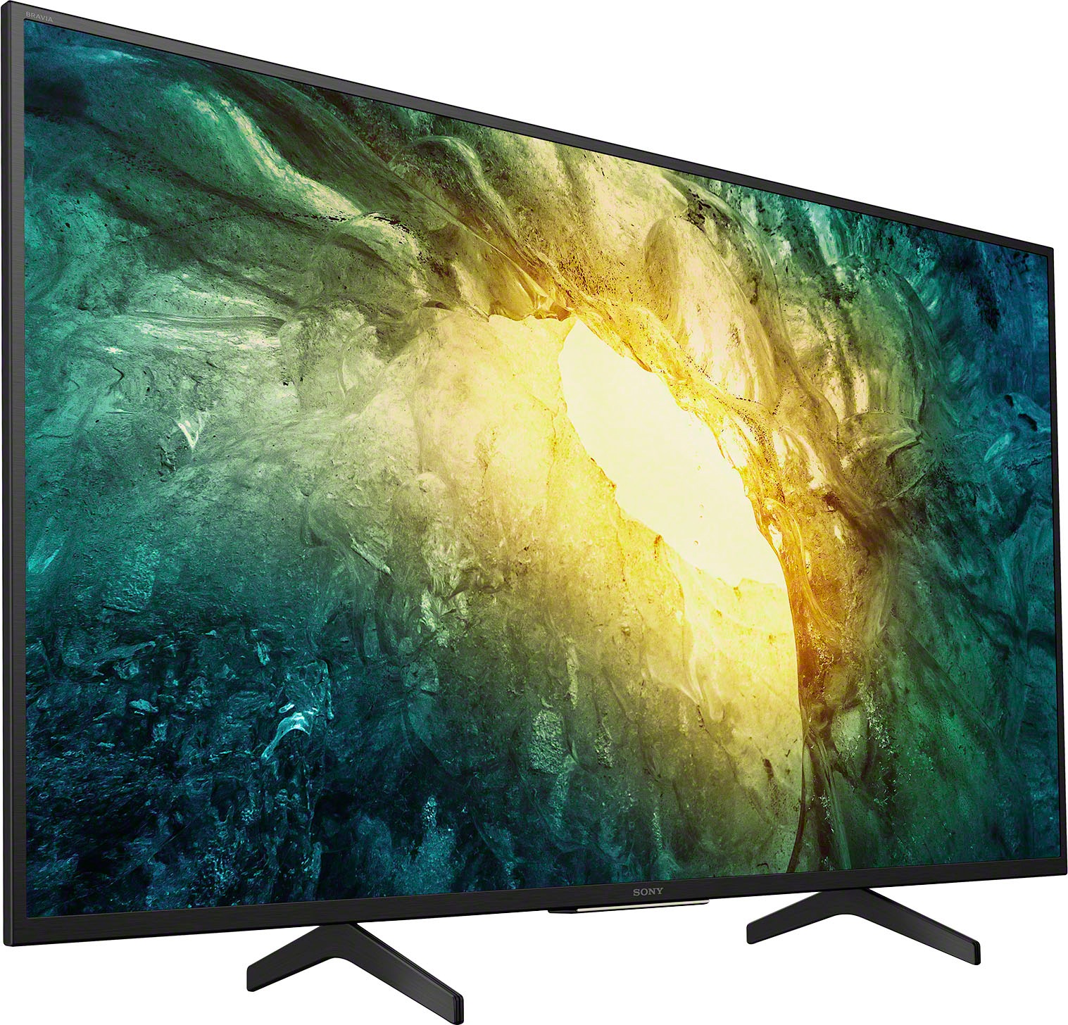 Sony Kd43x7055 Bravia Led Fernseher 108 Cm 43 Zoll 4k Ultra Hd Smart Tv Baur
