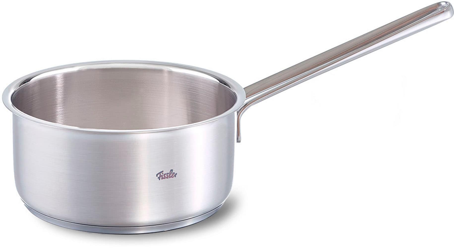 Fissler Topf-Set »Palermo«, Edelstahl 18/10, (Set, 9 tlg., Kochtopf 16/20/24cm; Bratentopf 20cm,Stielkasserolle ohne Deckel), geeignet für Induktion, breiter Schüttrand