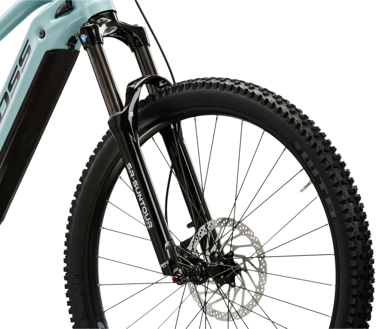 Kross E-Bike »KROSS E-MTB Grist Boost 1.0 29" blau«, 10 Gang, Shimano, CUES U6000, Mittelmotor 250 W